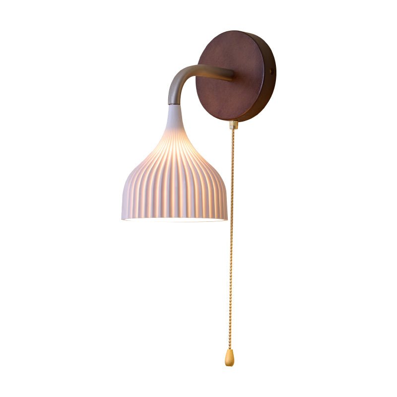 Cimararae Elegance Classic Wood Wall Lamp - Letslighting
