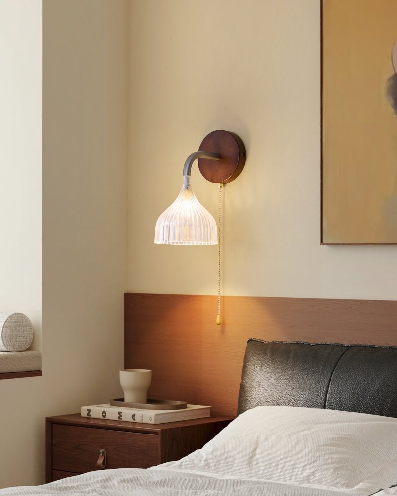 Cimararae Elegance Classic Wood Wall Lamp - Letslighting