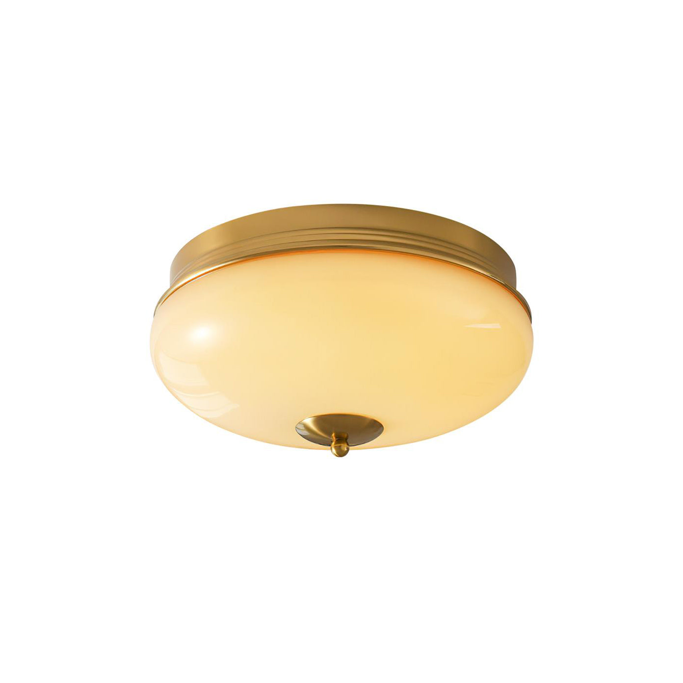 Vatalisra Modern Minimalist Round Glass Ceiling Light - Letslighting