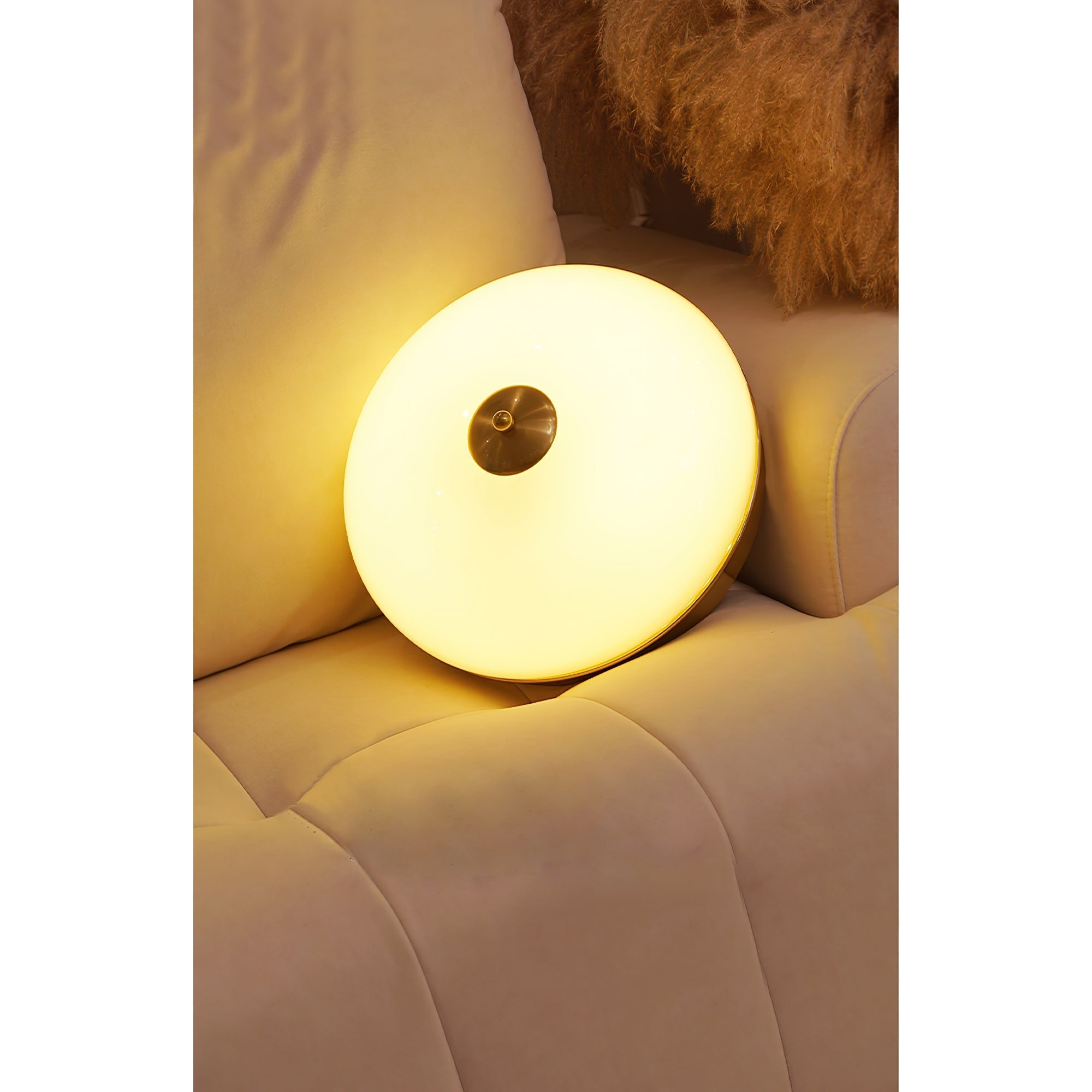 Vatalisra Modern Minimalist Round Glass Ceiling Light - Letslighting