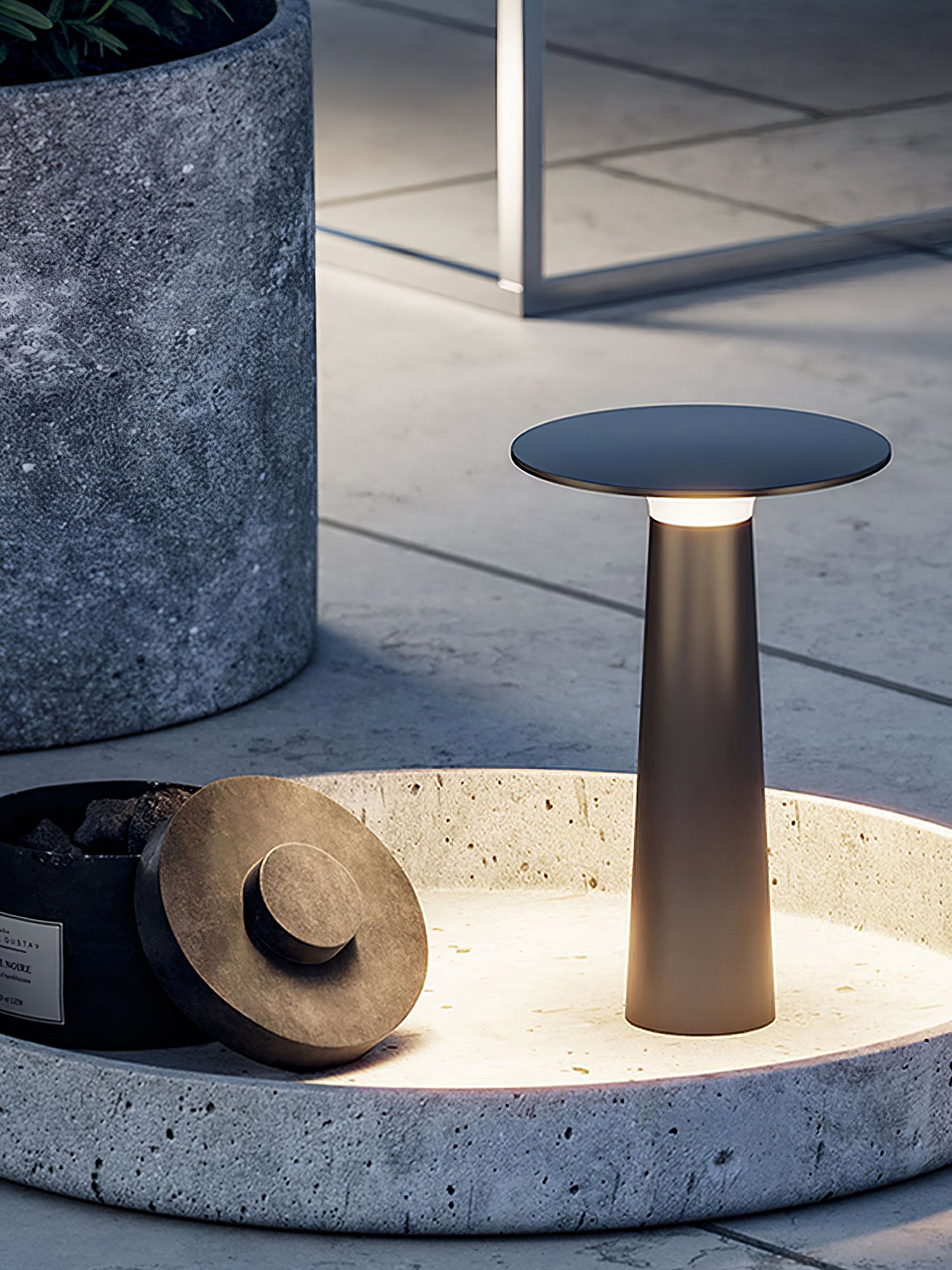 Luma Disk Outdoor Table Light - Letslighting