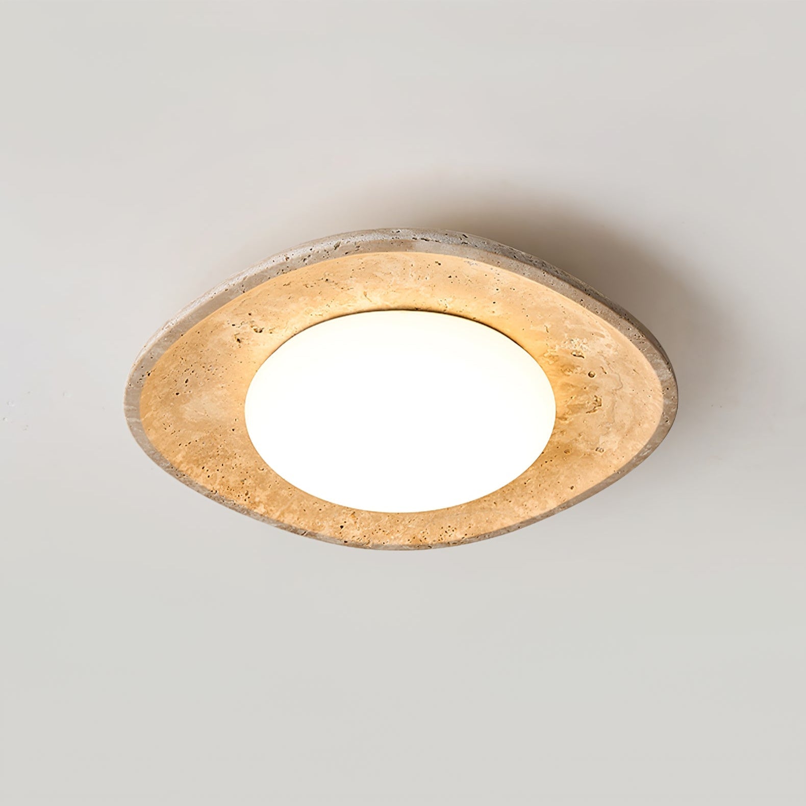 Lena Travertine Ceiling Light - Letslighting