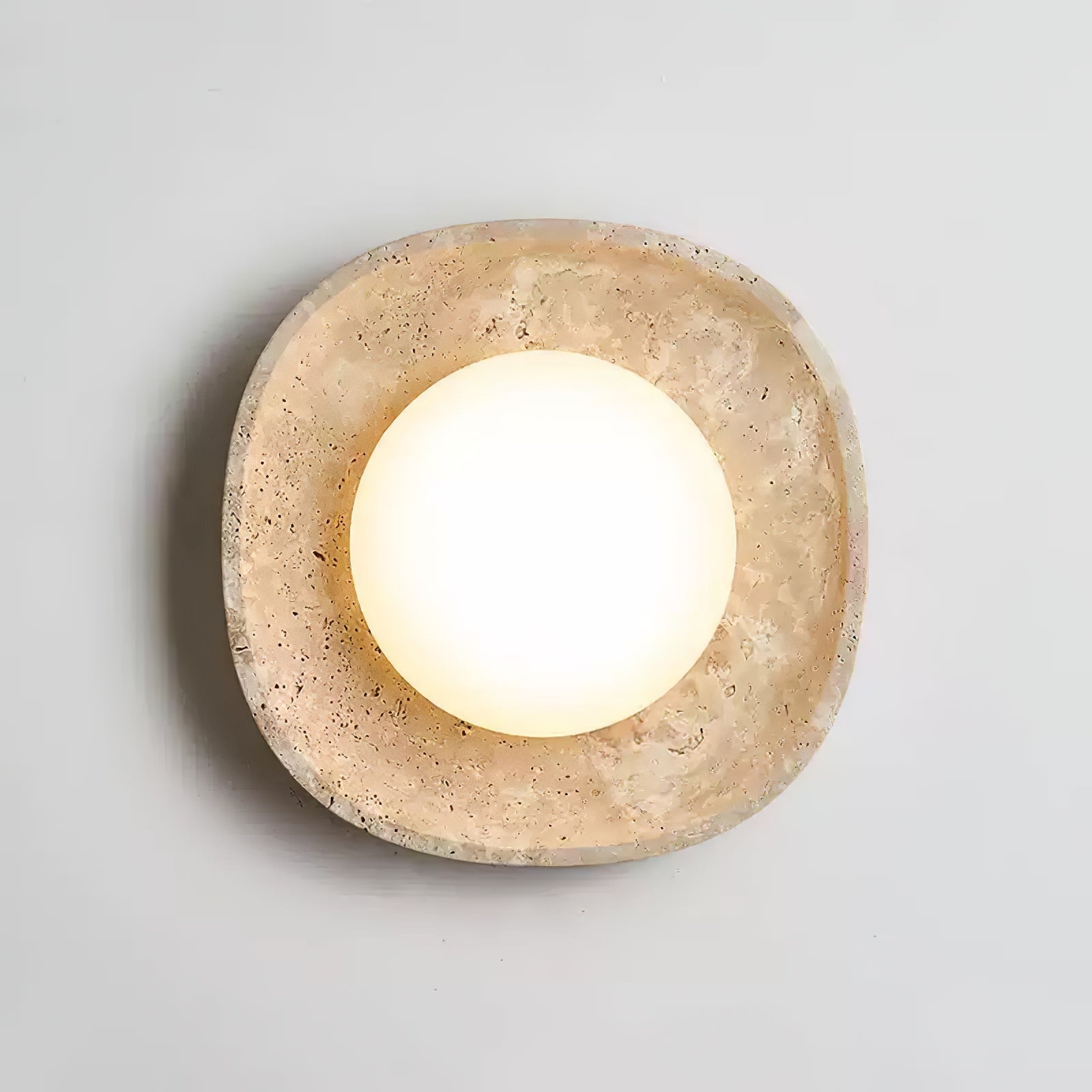 Lena Travertine Ceiling Light - Letslighting