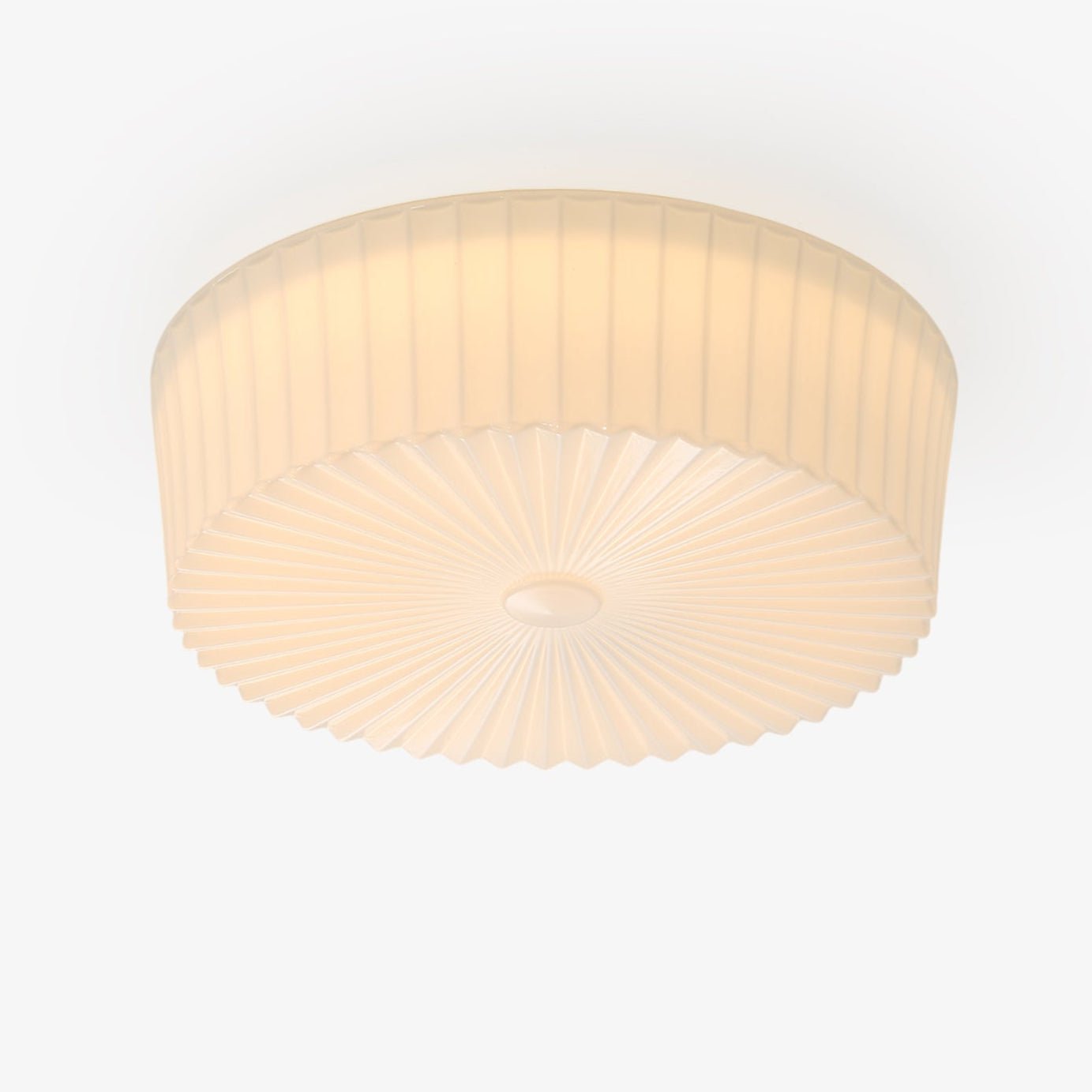 Lustra Ceiling Light Drum Glass Radiant - Letslighting