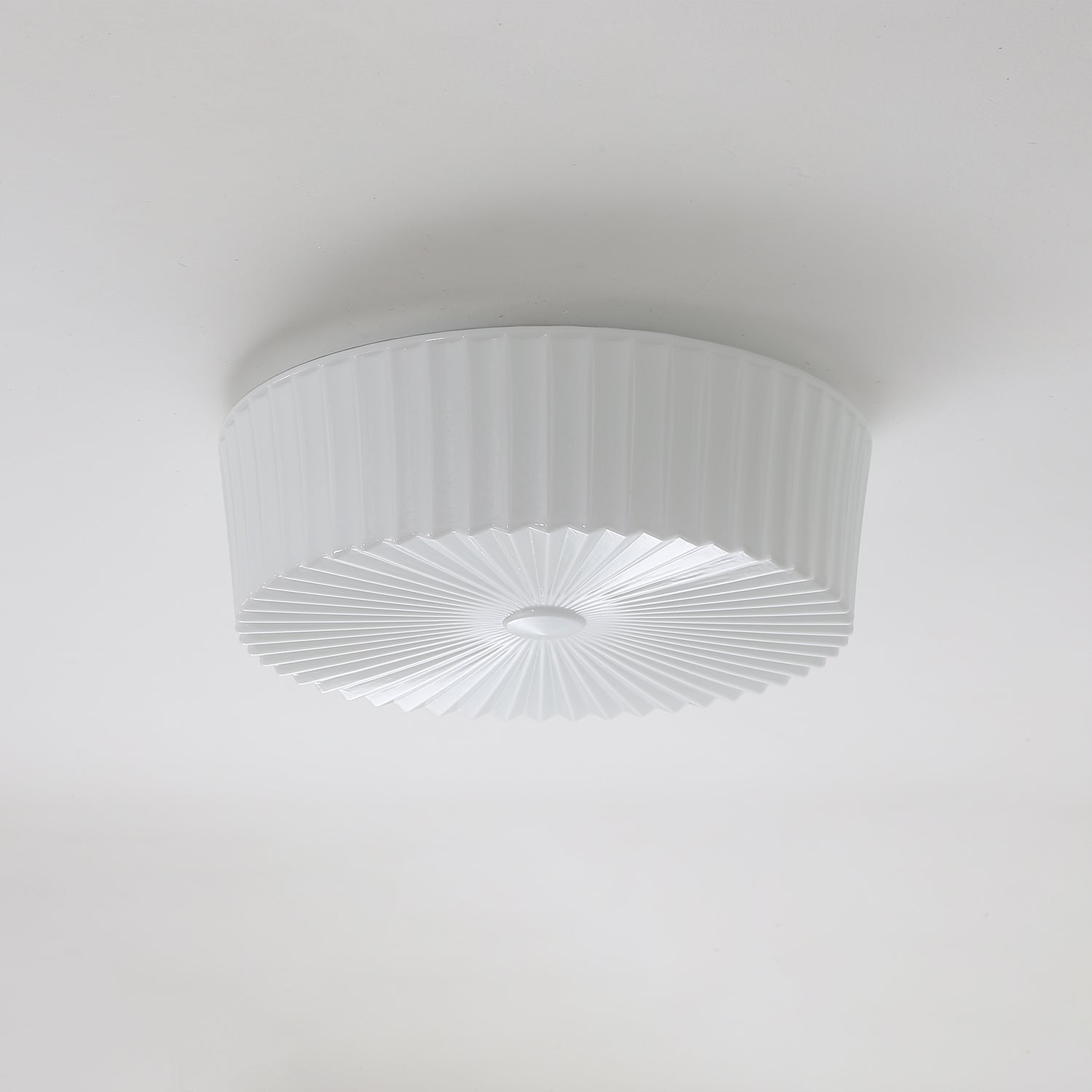 Lustra Ceiling Light Drum Glass Radiant - Letslighting