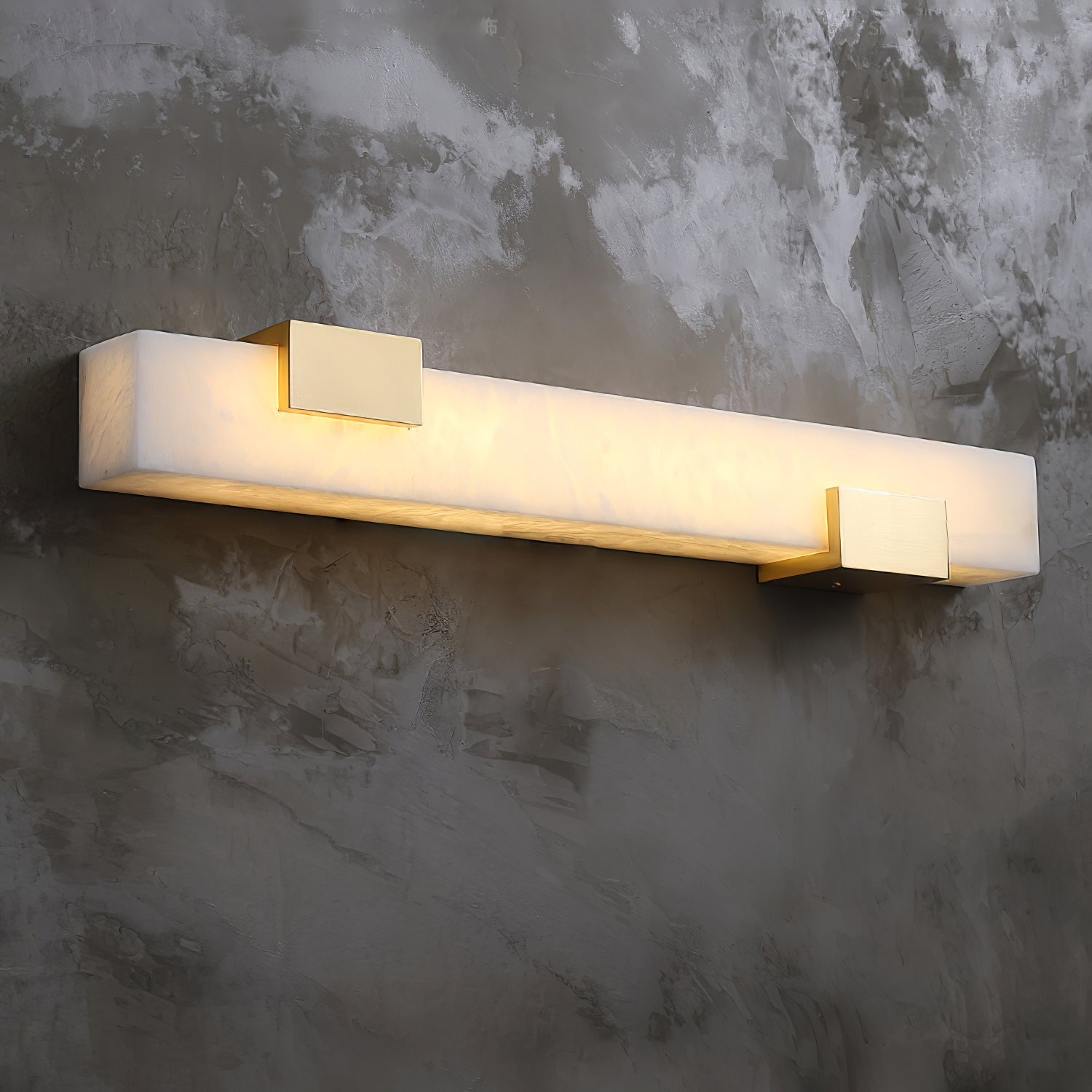 Eos Linear Alabaster Wall Light