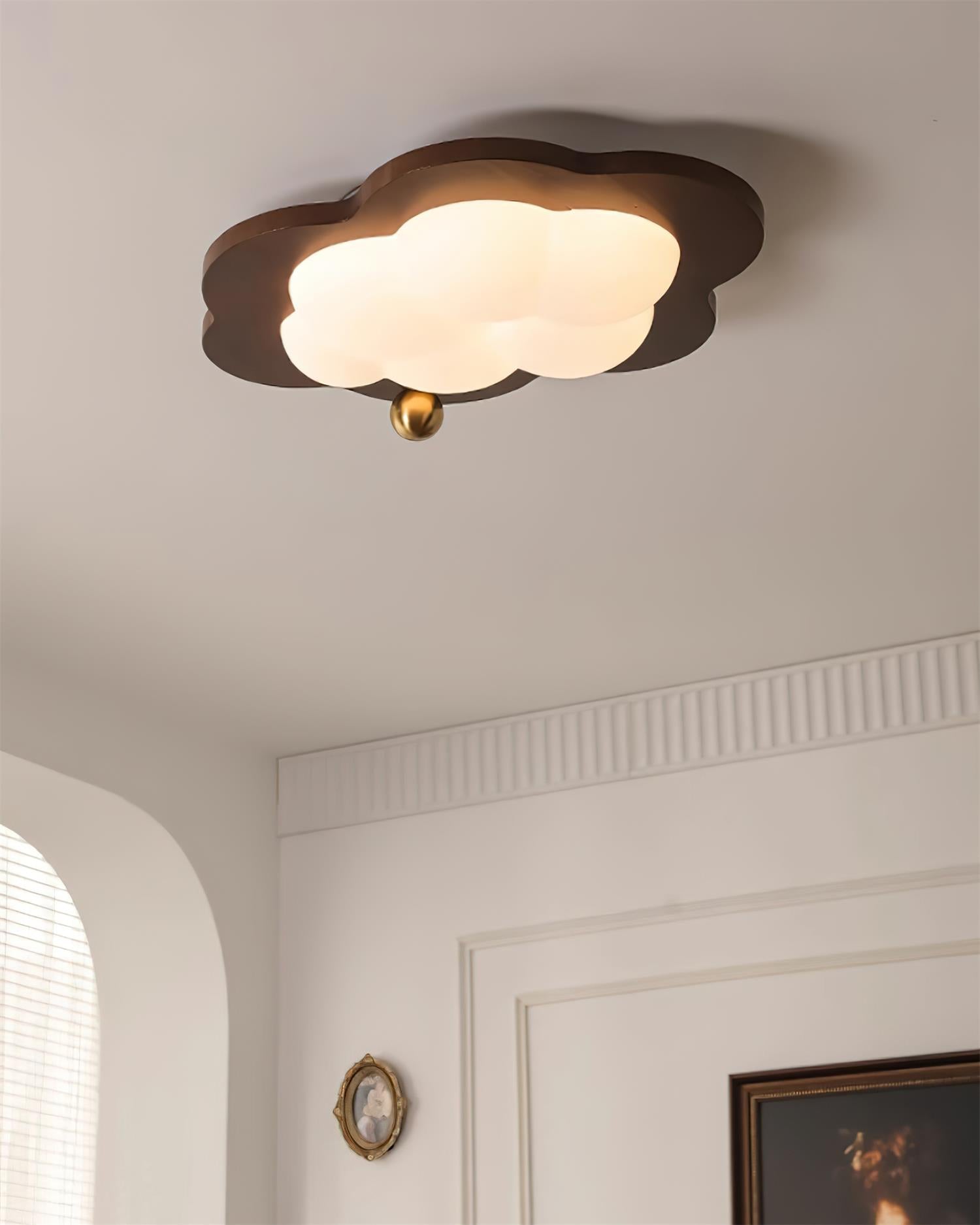 Pivora Cloud-Inspired Flush Mount Ceiling Light - Letslighting