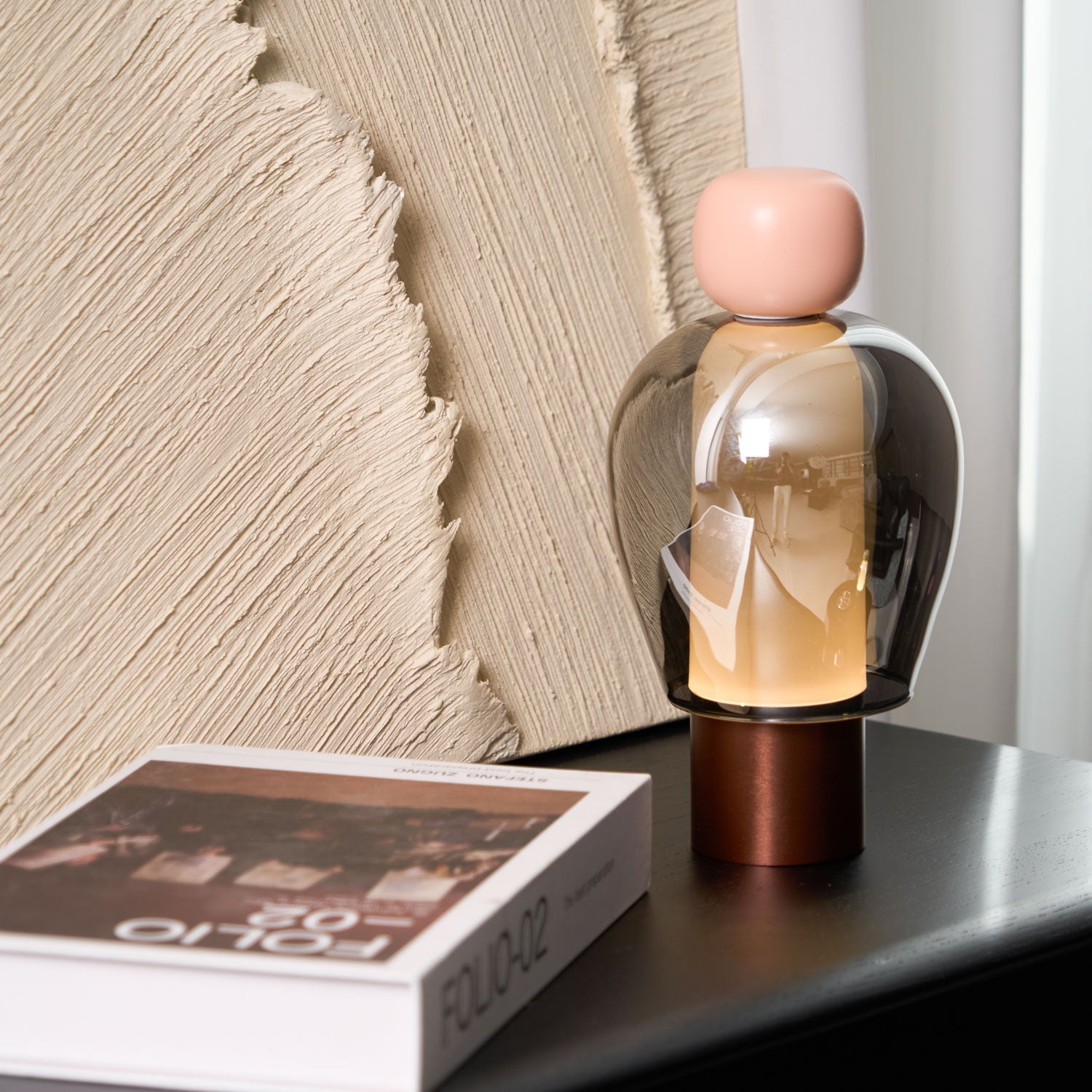 Nara Glass Artistic Table Lamp - Letslighting