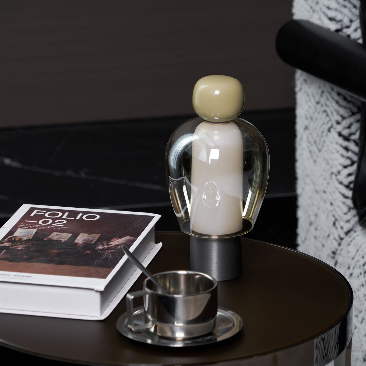 Nara Glass Artistic Table Lamp - Letslighting