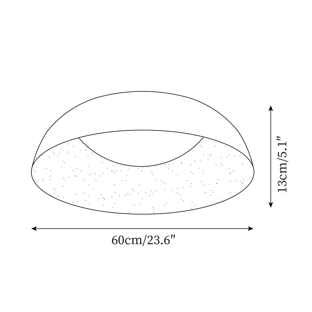 Serava Ceiling Light Floral patterns - Letslighting