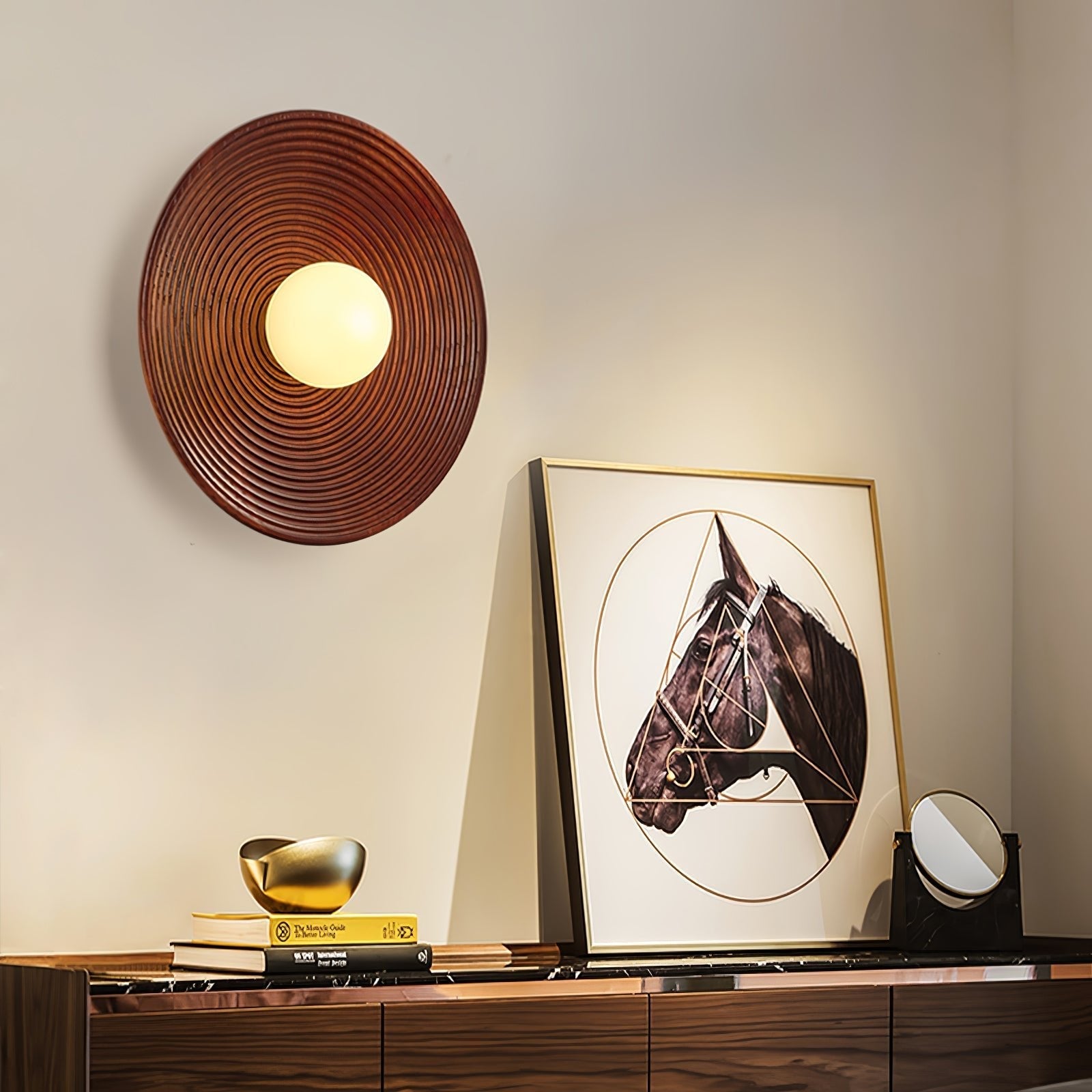Culirir Nordic Art Contour Wooden Sconce Wall lamp - Letslighting