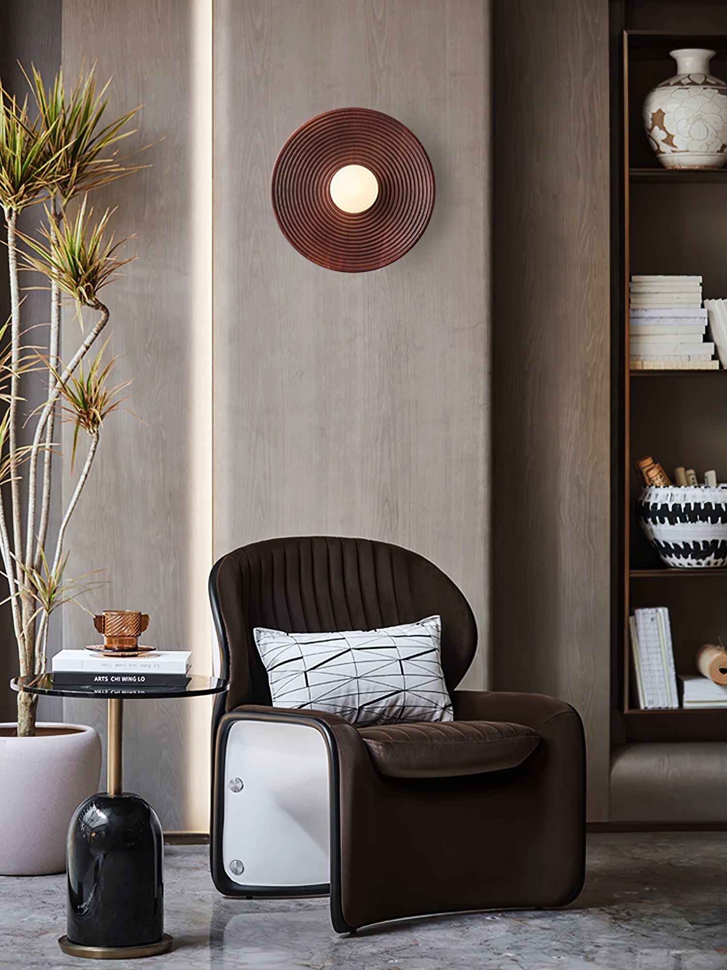 Culirir Nordic Art Contour Wooden Sconce Wall lamp - Letslighting