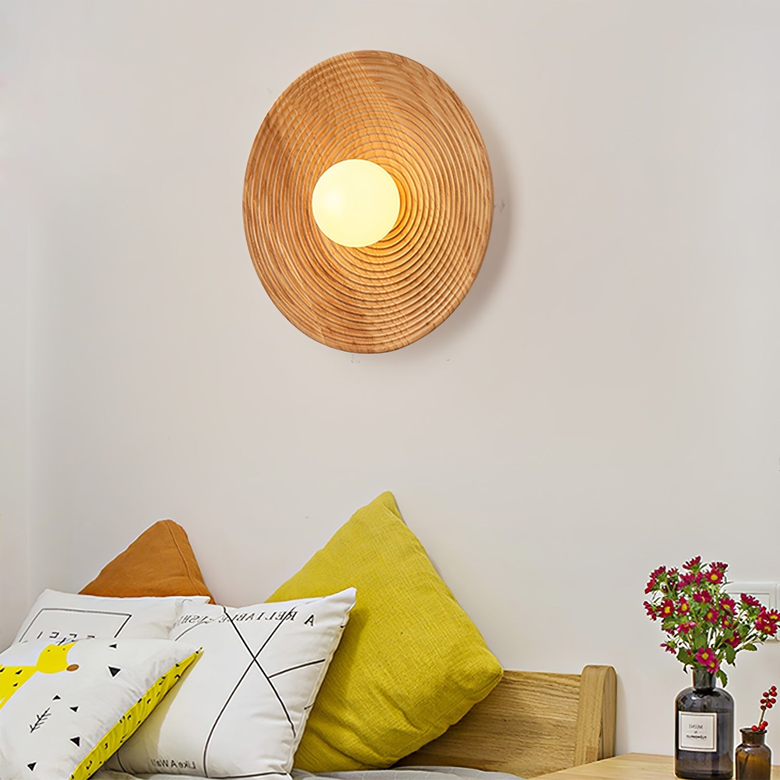 Culirir Nordic Art Contour Wooden Sconce Wall lamp - Letslighting