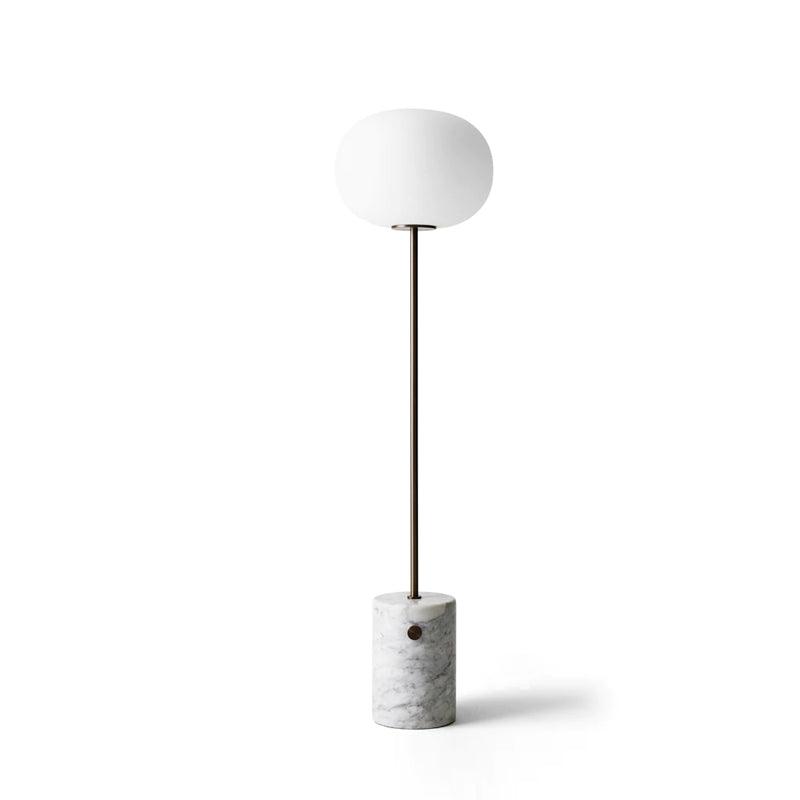 Iloryra Column-Base Travertine Floor Lamp - Letslighting