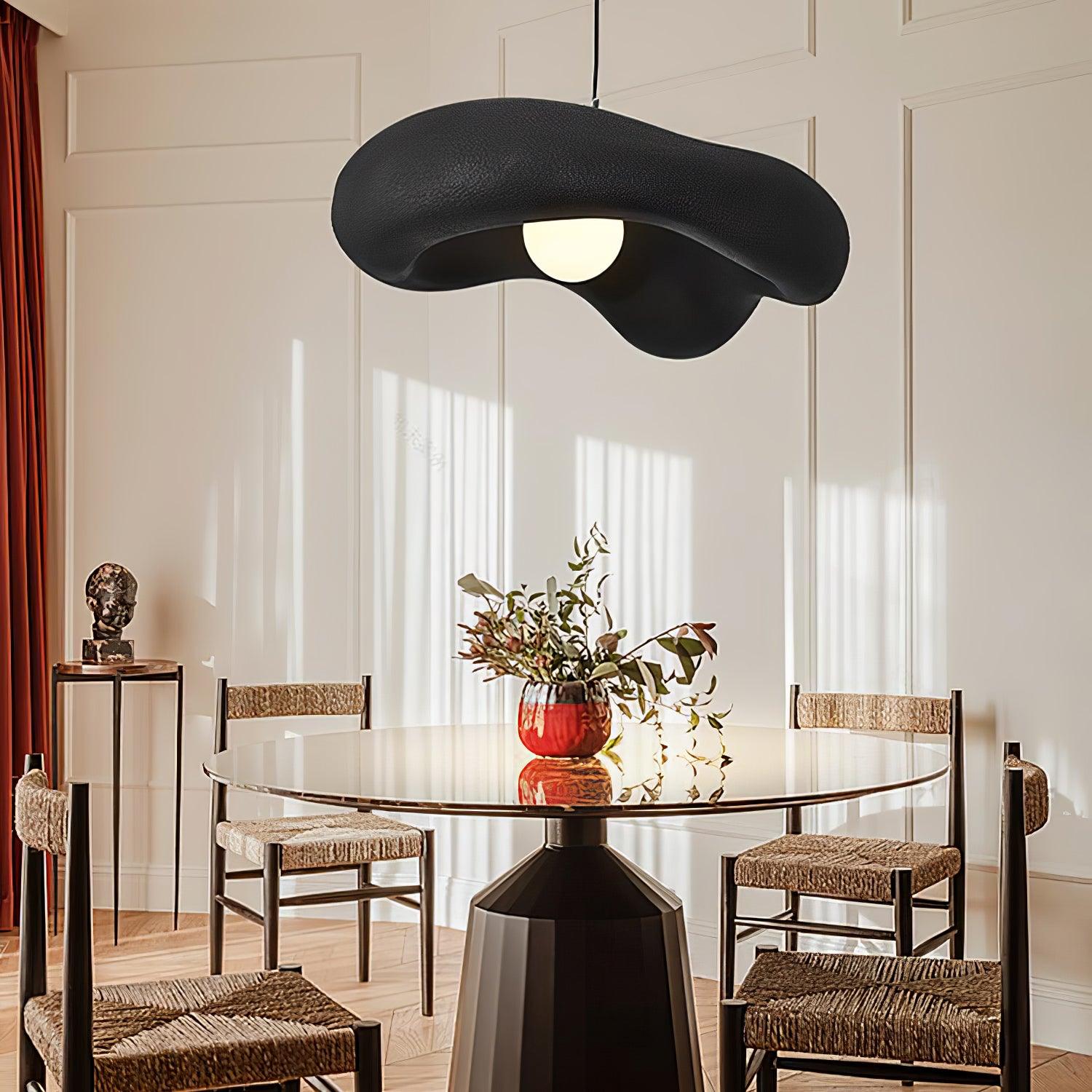 Avi Natural Wabi Sabi Livingroom Pendant Light - Letslighting