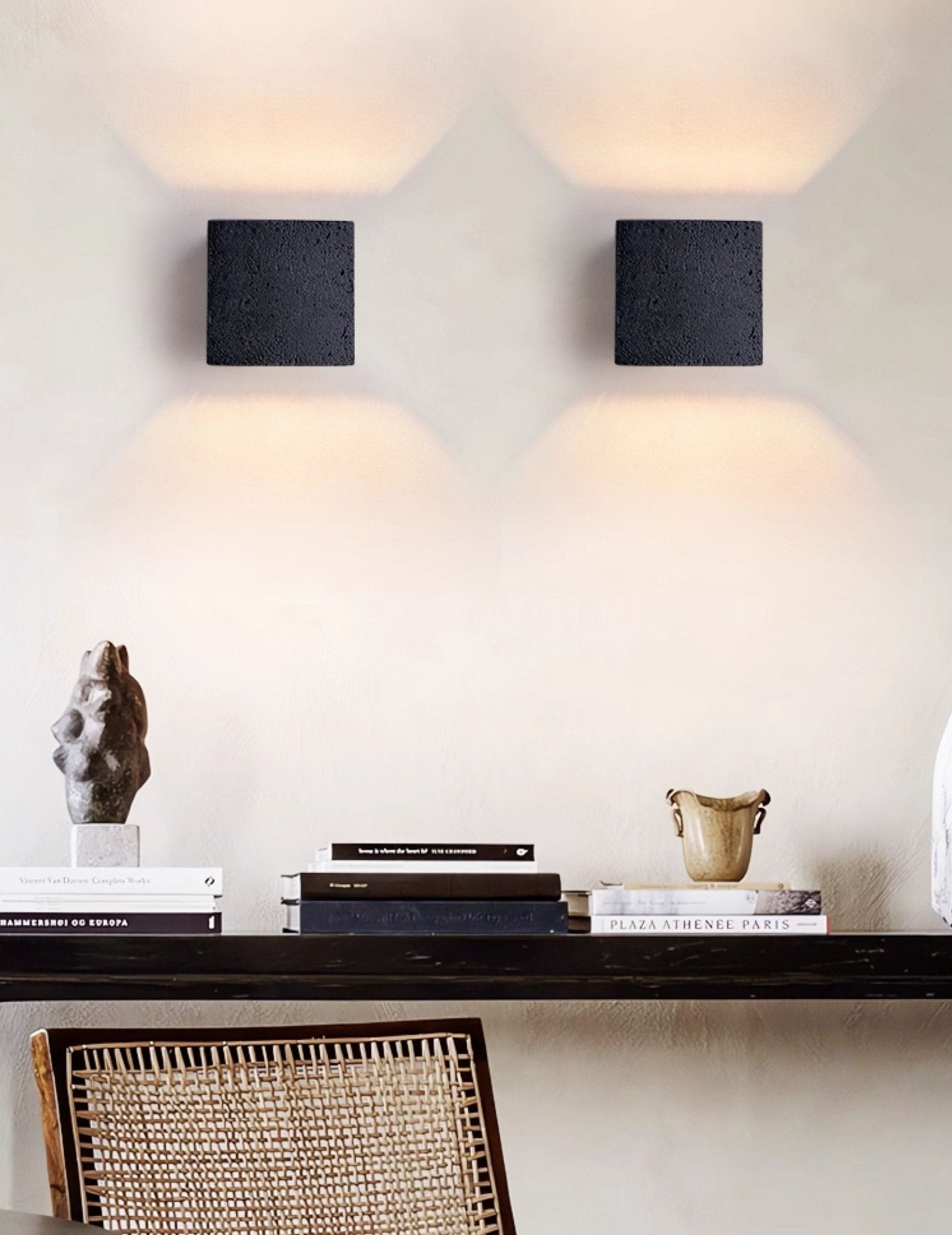 Lumina Modern Travertine Sconce