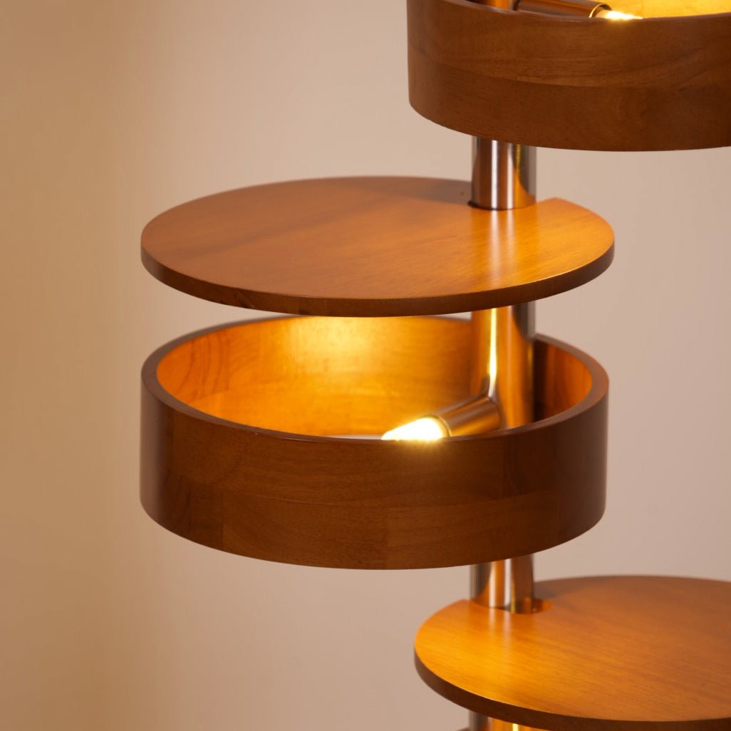 Lynix Wooden Floor Lamp - Letslighting