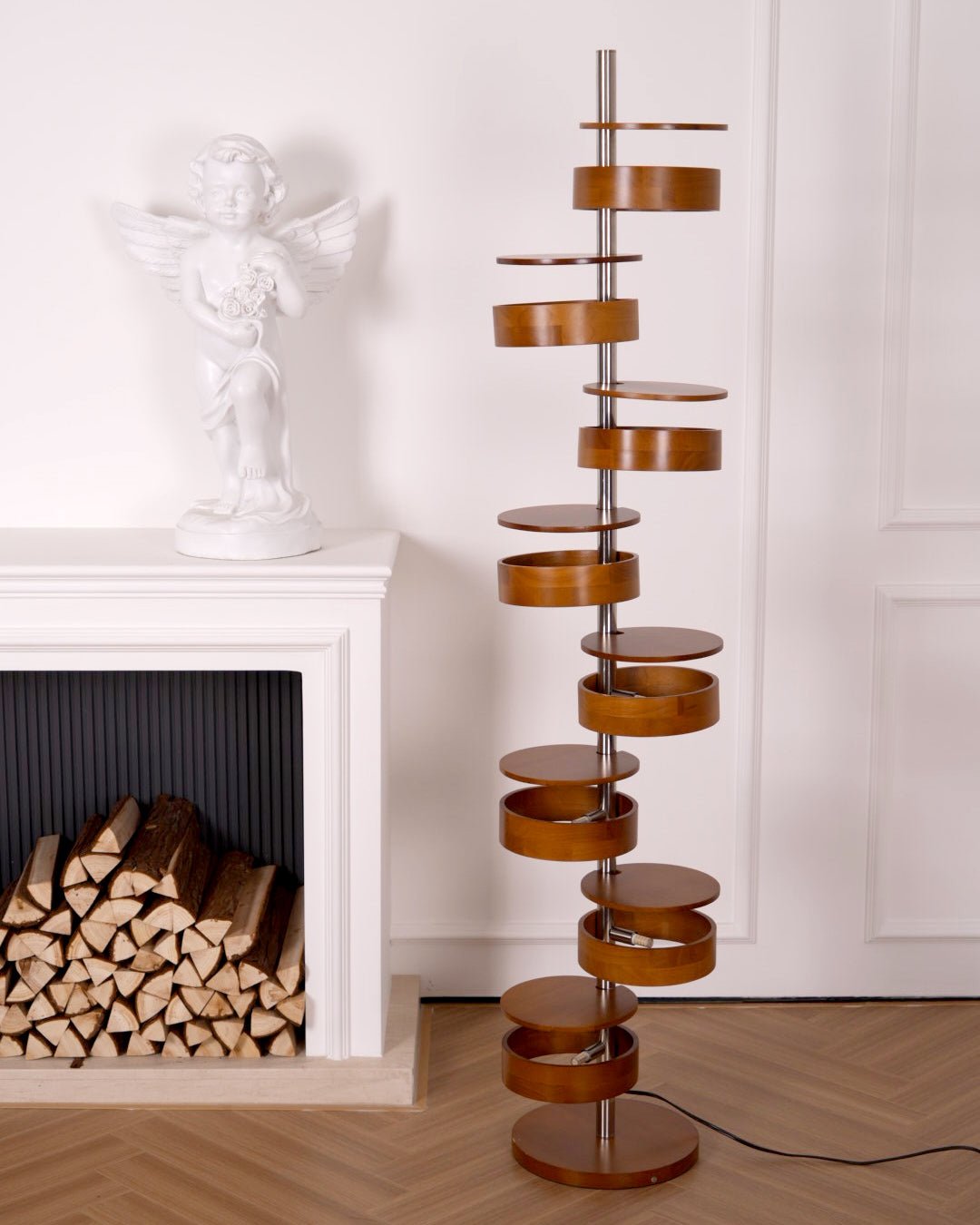 Lynix Wooden Floor Lamp - Letslighting