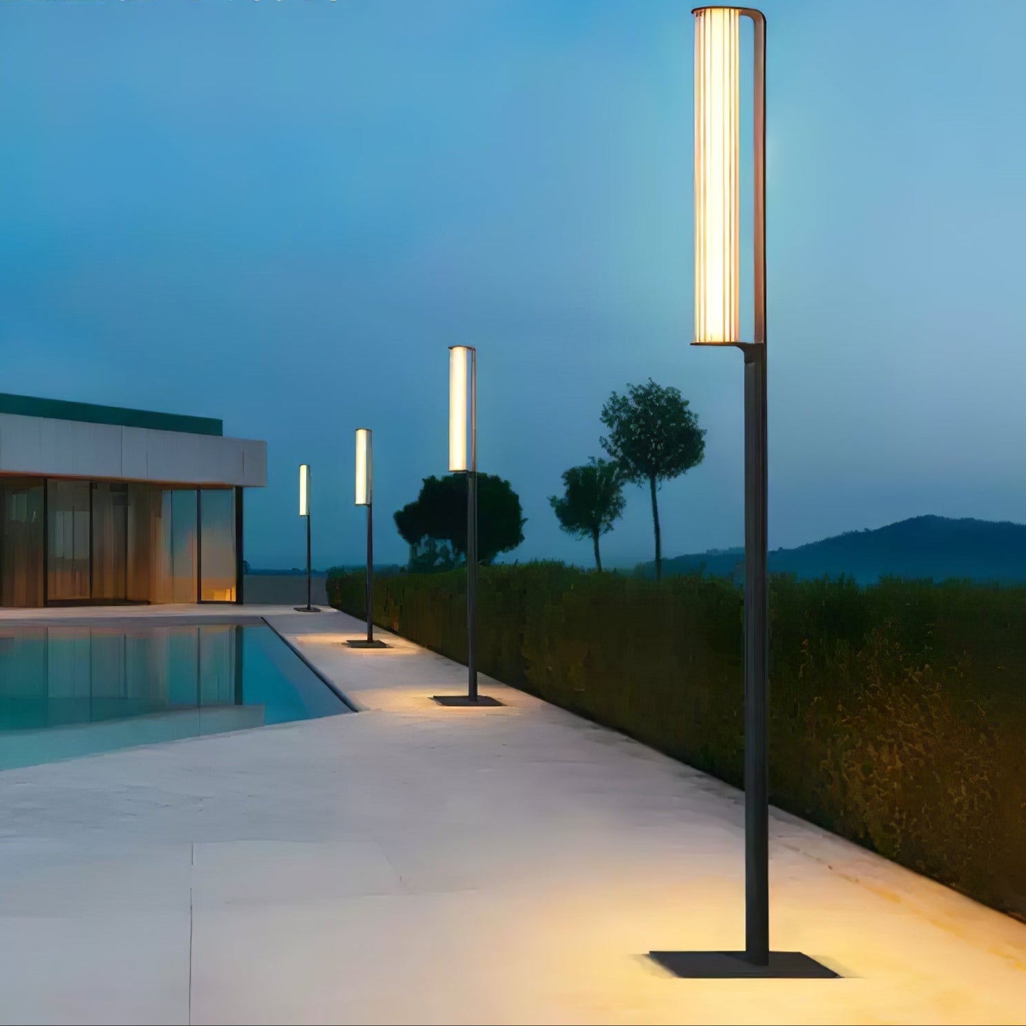 Lumo Arc Outdoor Post Lamp - Letslighting