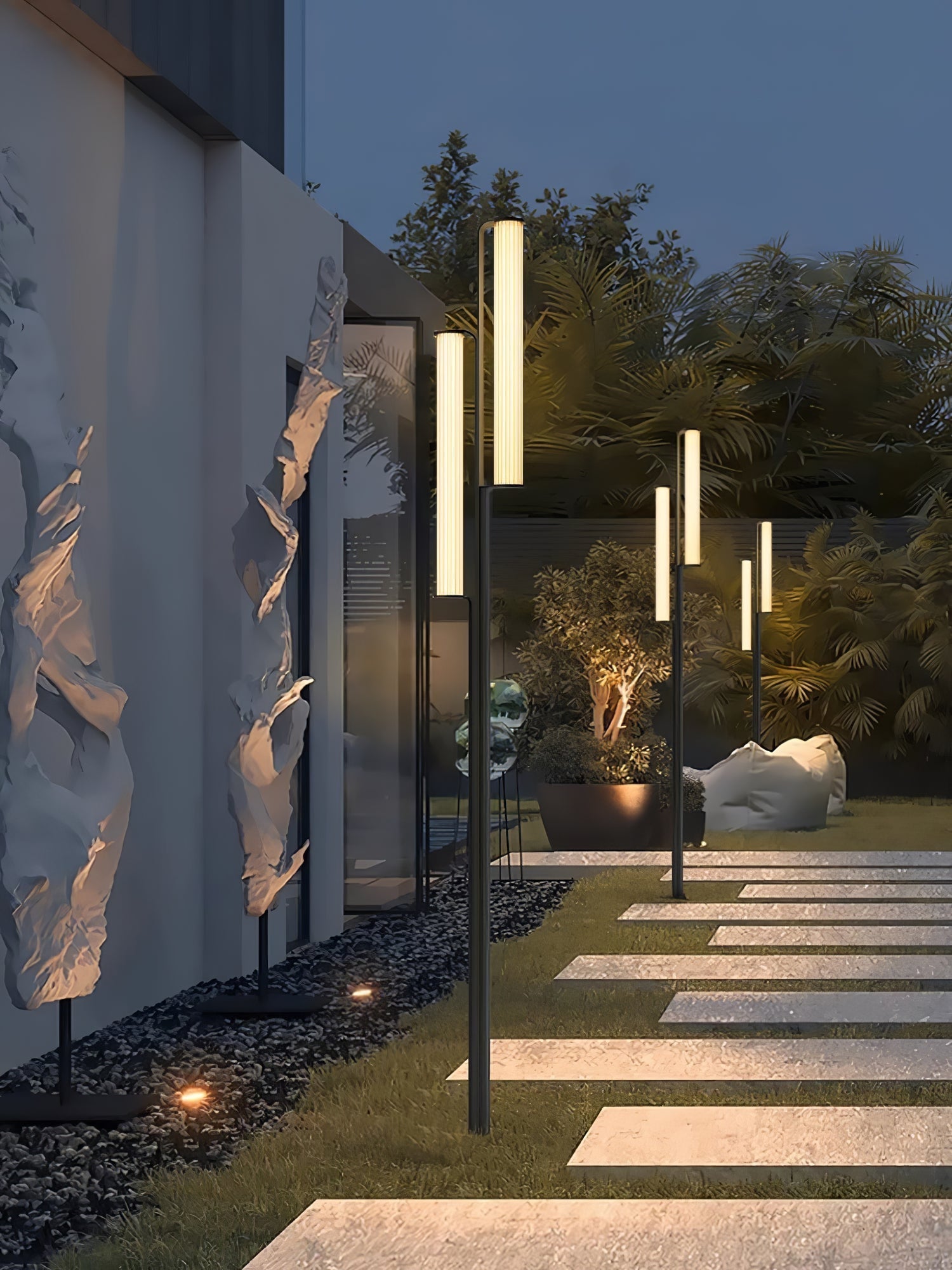 Lumo Arc Outdoor Post Lamp - Letslighting