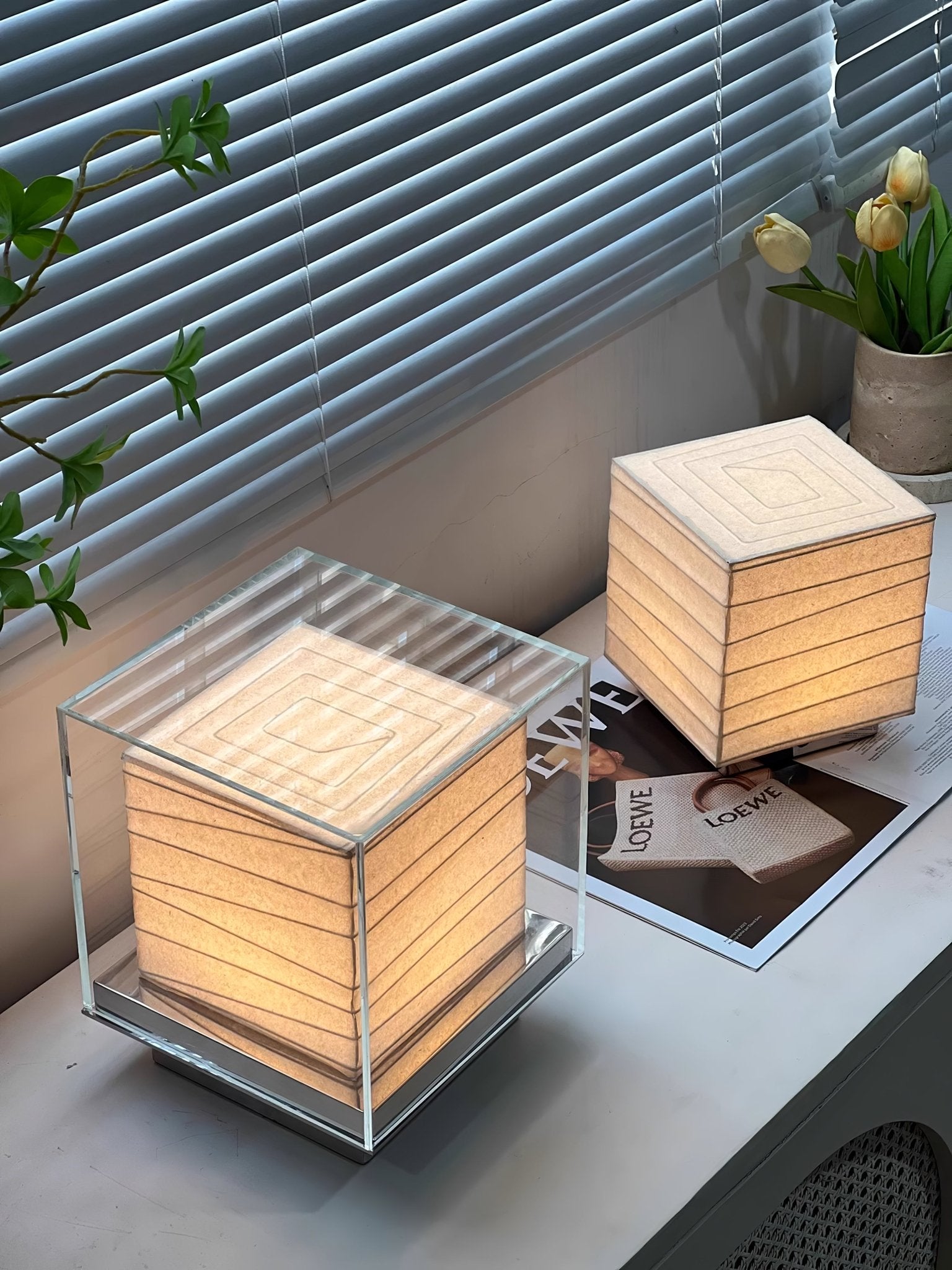 Lumo Cube Table Lamp - Letslighting