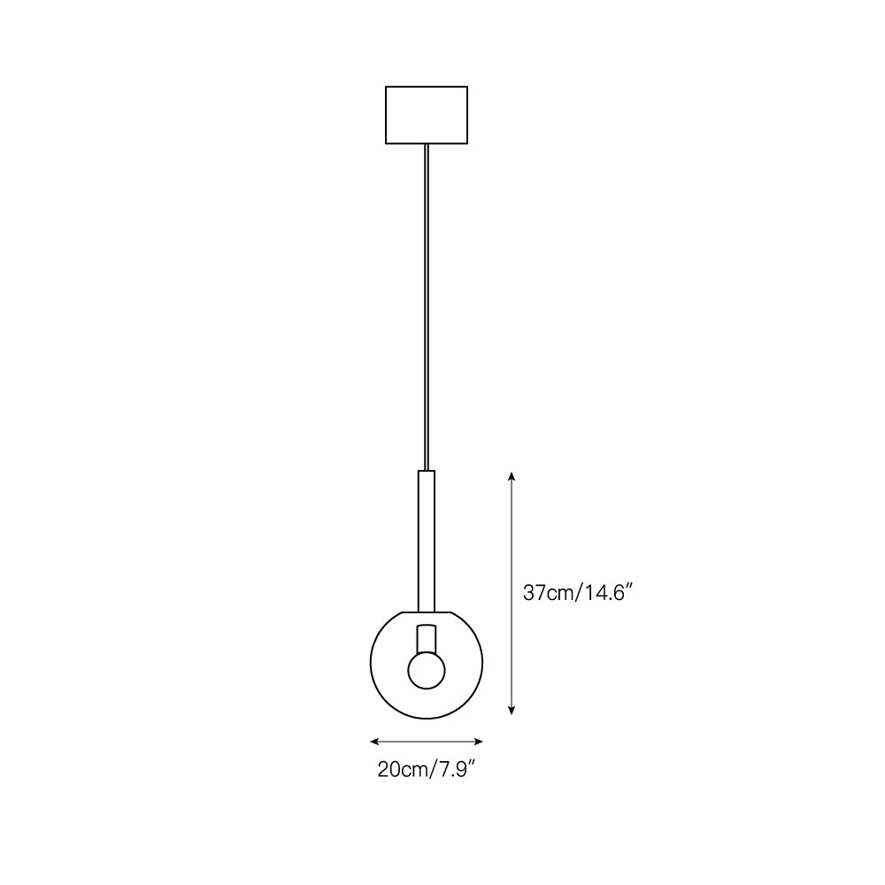 Vetheel Traditional Cloud Glass Pendant Lamp - Letslighting