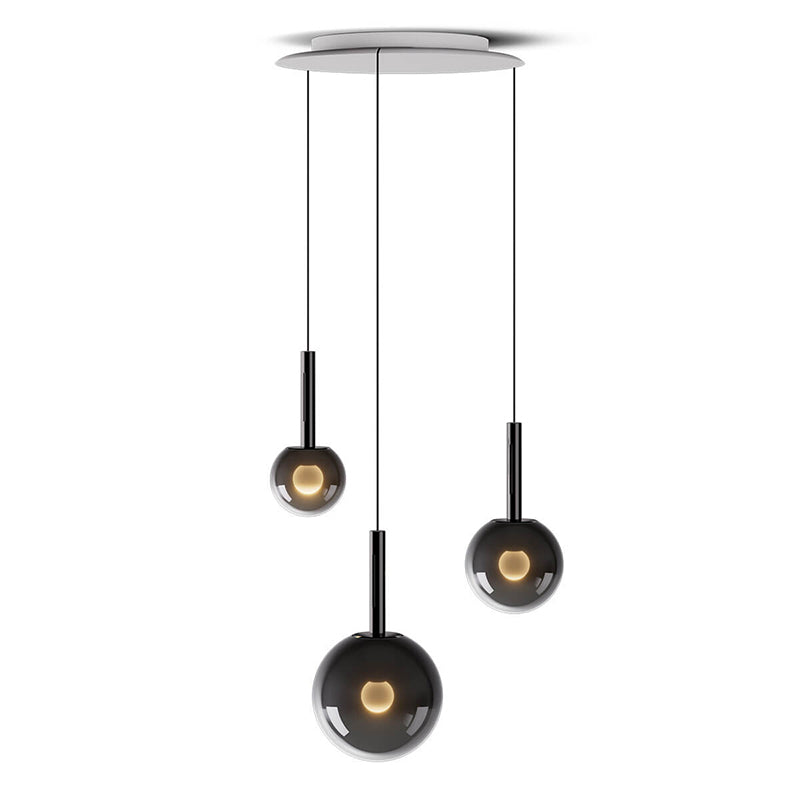 Vetheel Traditional Cloud Glass Pendant Lamp - Letslighting
