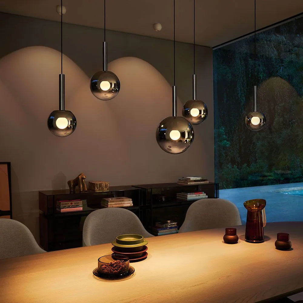 Vetheel Traditional Cloud Glass Pendant Lamp - Letslighting