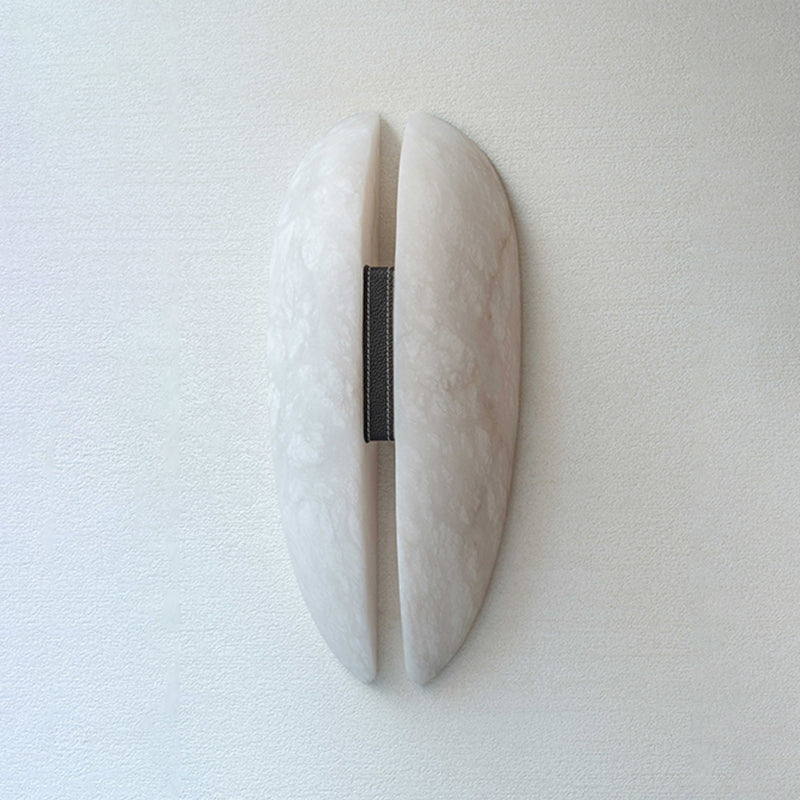 Lysilarae Premium Nordic Brass Alabaster Wall Lamp - Letslighting