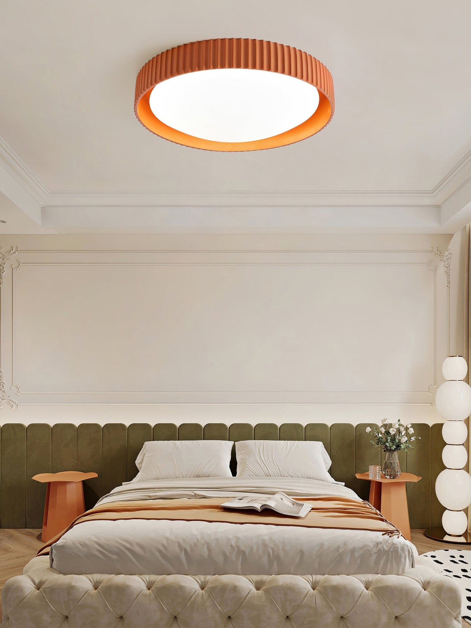Orrinora Modern Minimalist Resin Ceiling Light - Letslighting