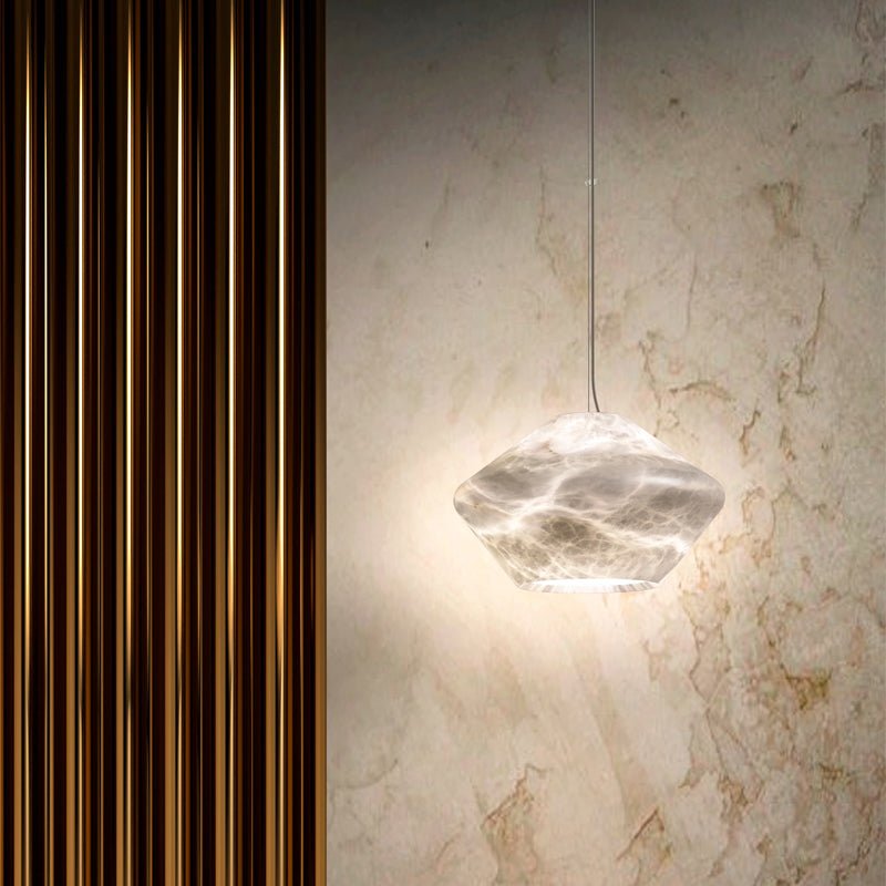 Alabaster Veil Pendant Light - Letslighting