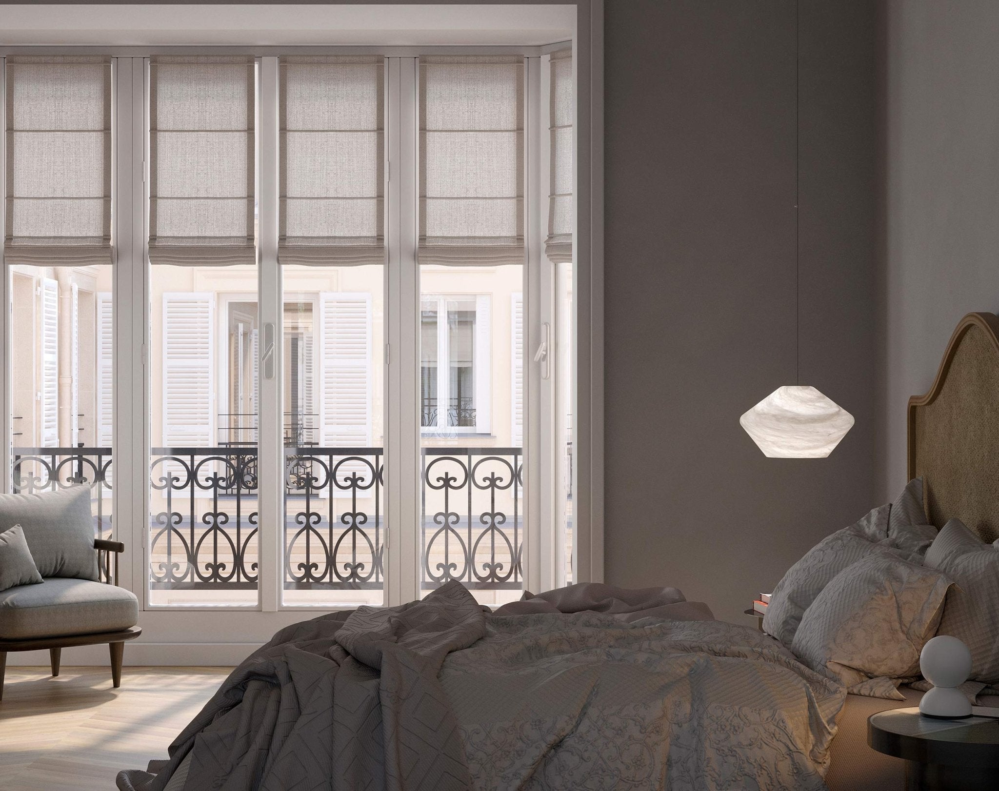 Alabaster Veil Pendant Light - Letslighting