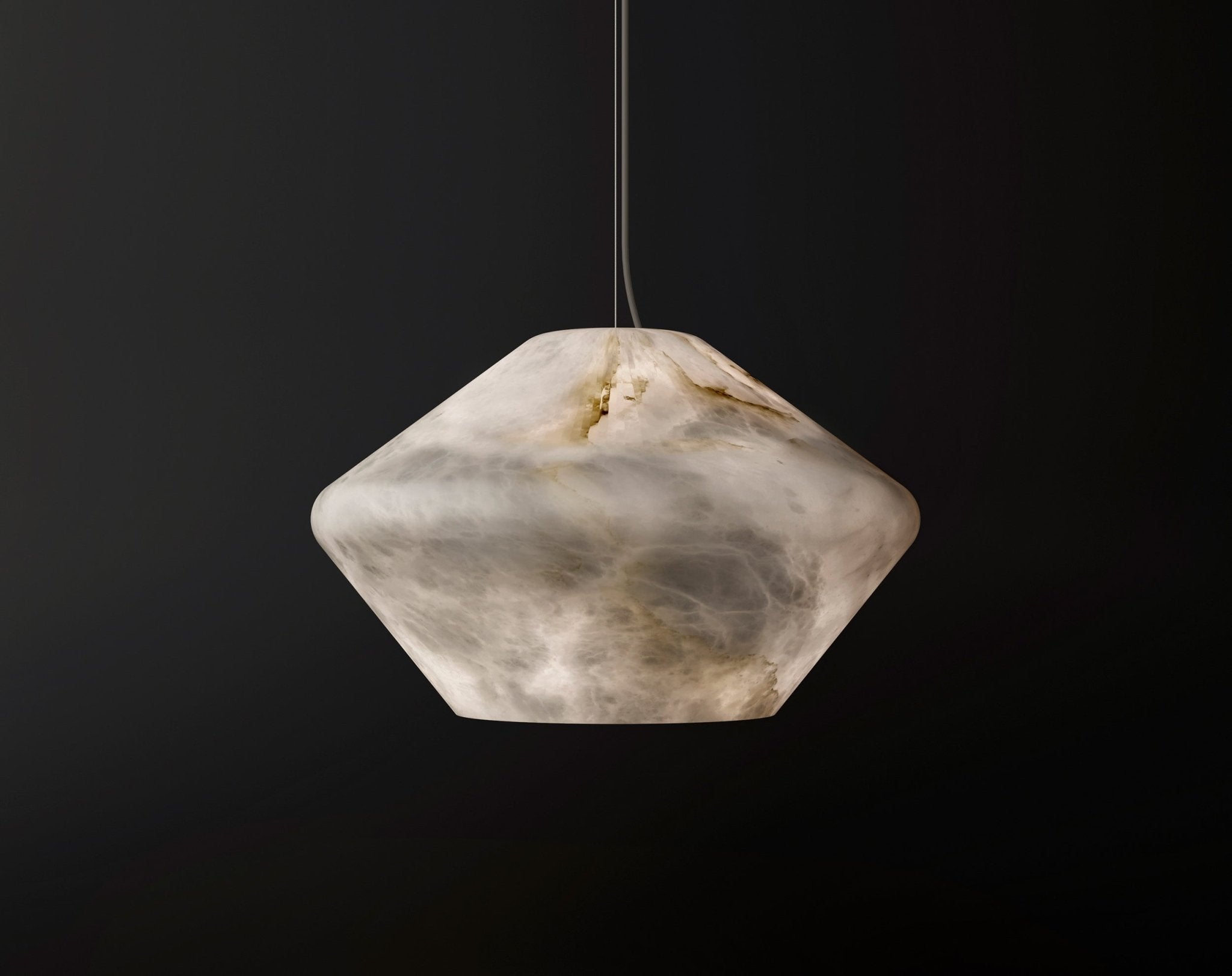 Alabaster Veil Pendant Light - Letslighting