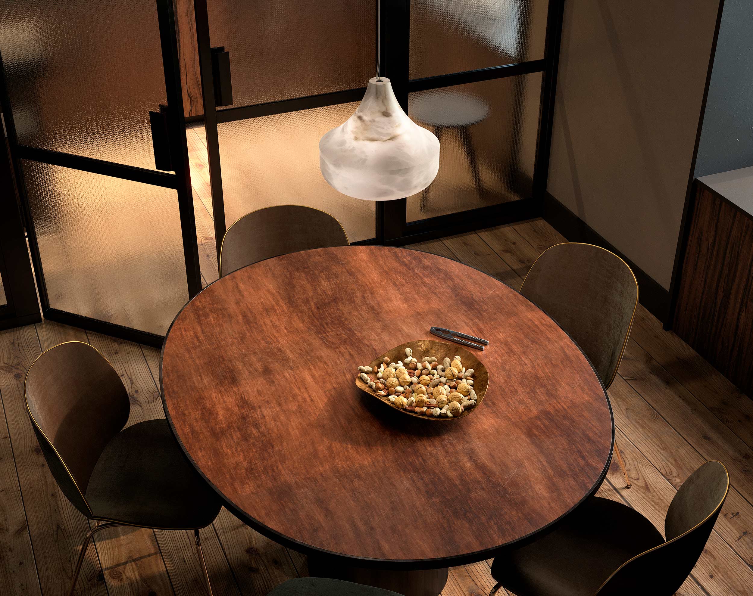 Alabaster Veil Pendant Light - Letslighting