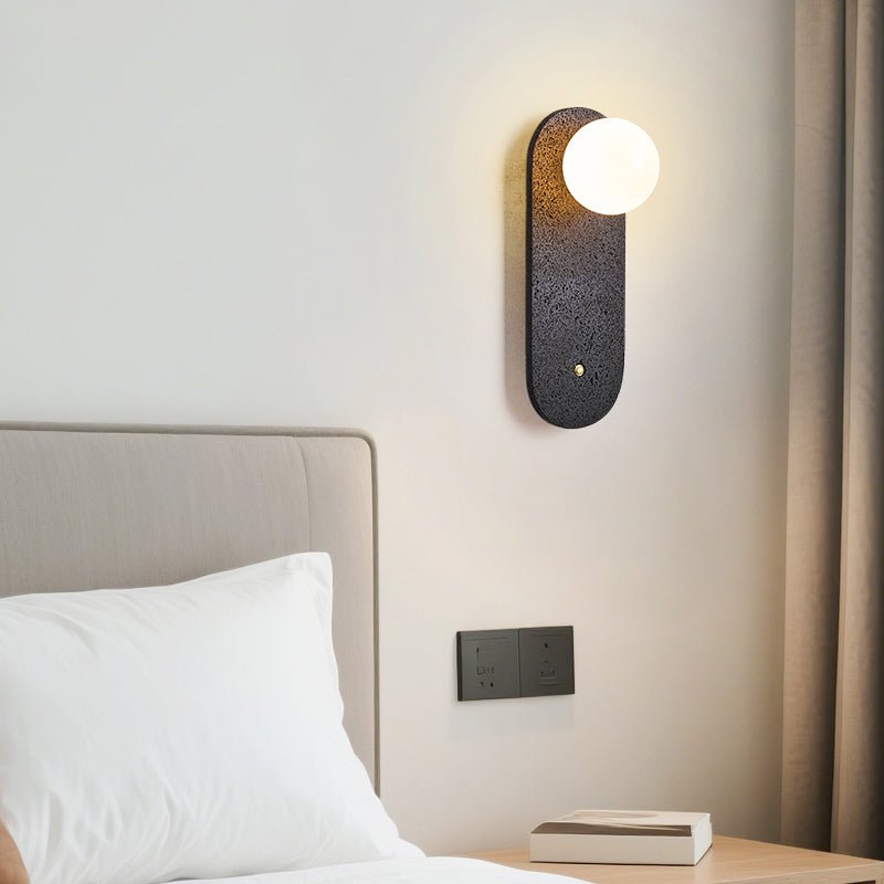 Hearth Minimalist Travertine wall light