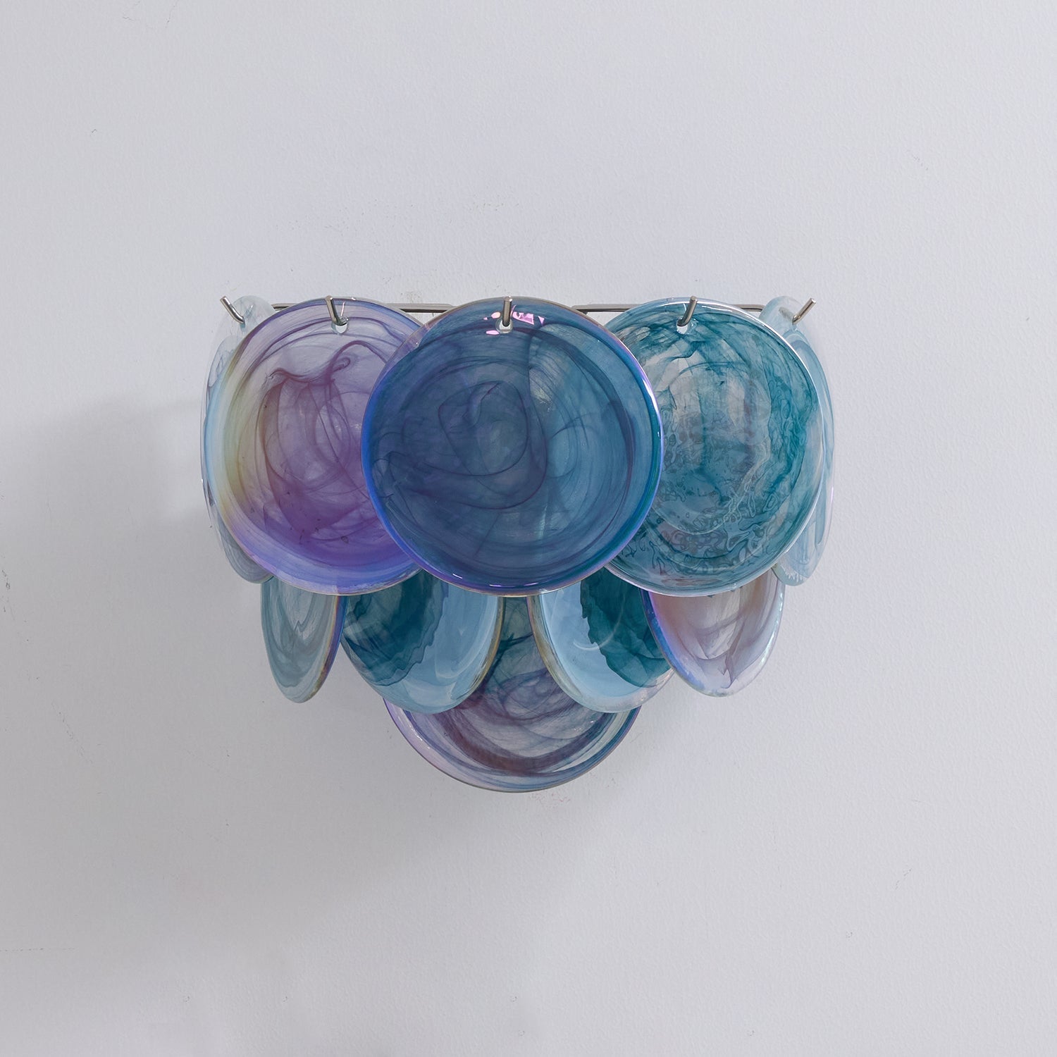 Aurora Wall Lamp Murano Glass Disc Artistic - Letslighting