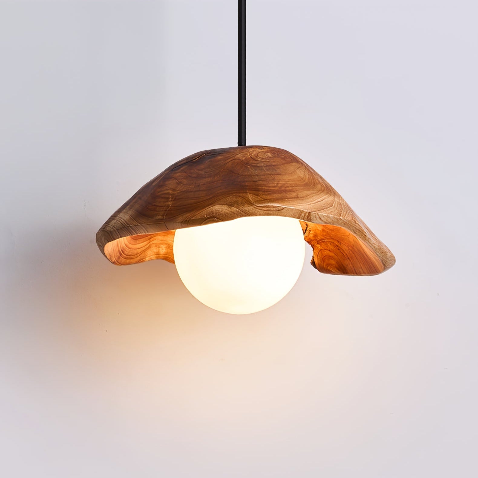 Lunawood Halo Pendant Lamp - Letslighting