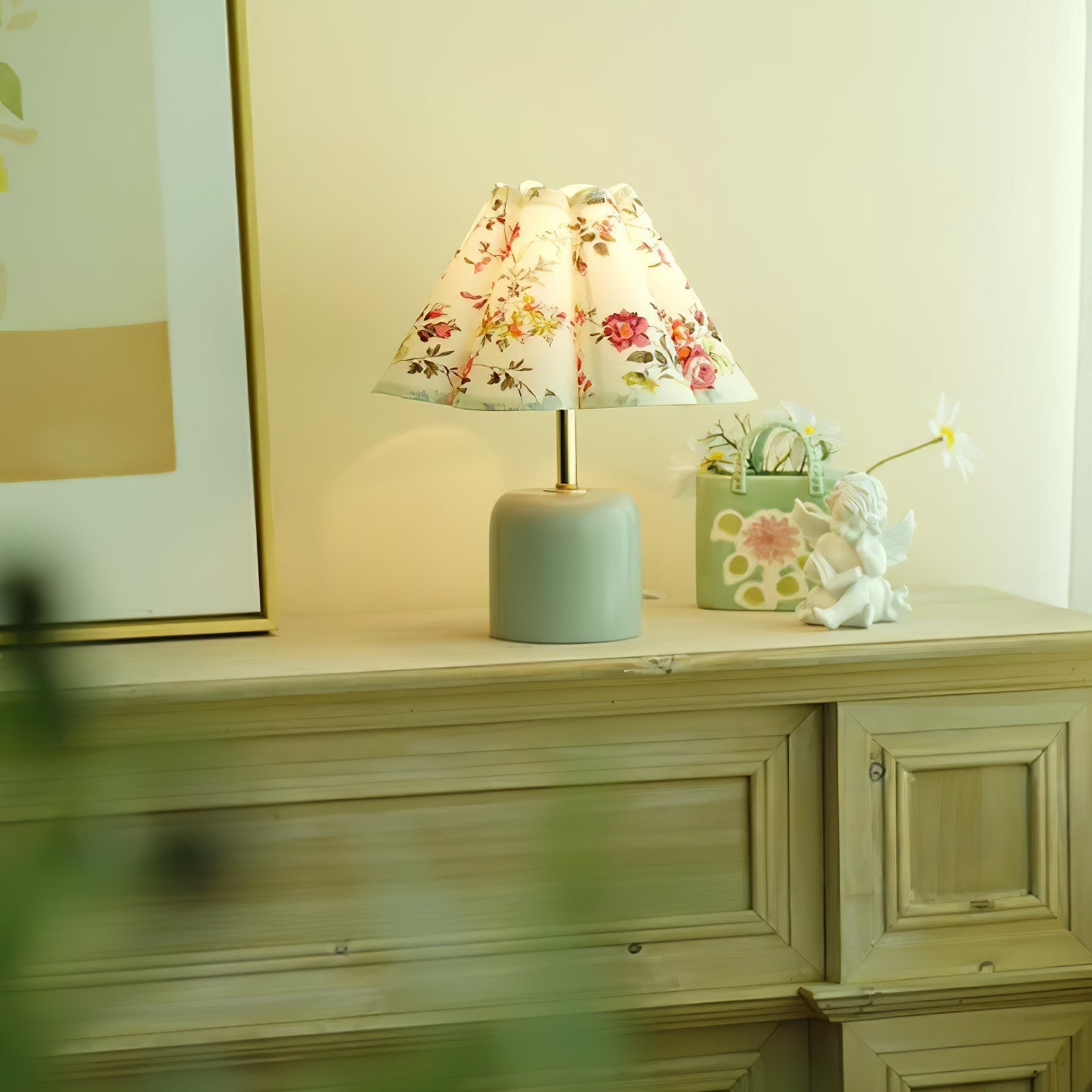 Verena Fabric Table Lamp - Letslighting