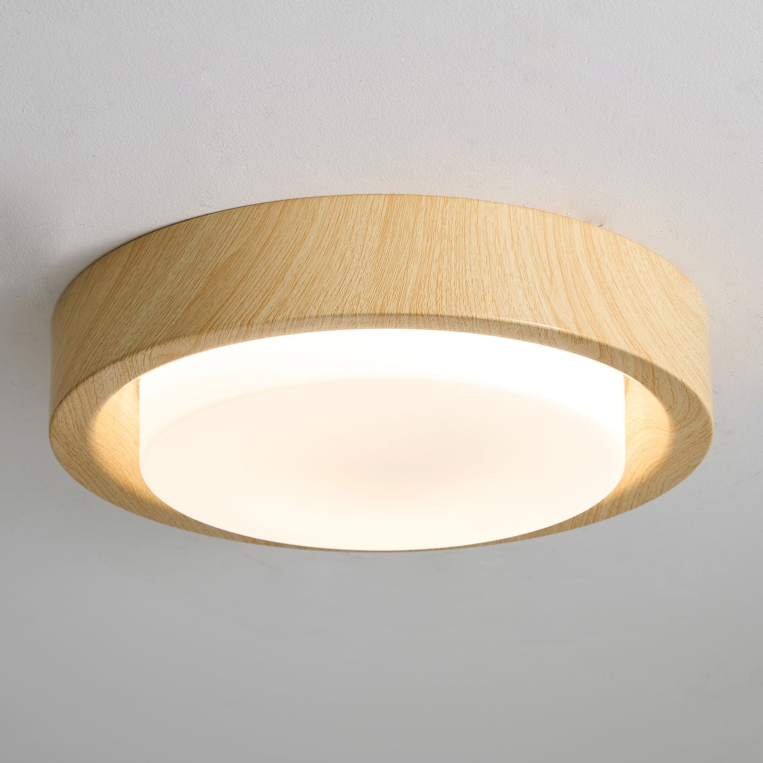 Daniel Minimalist Wood Ceiling Light - Letslighting