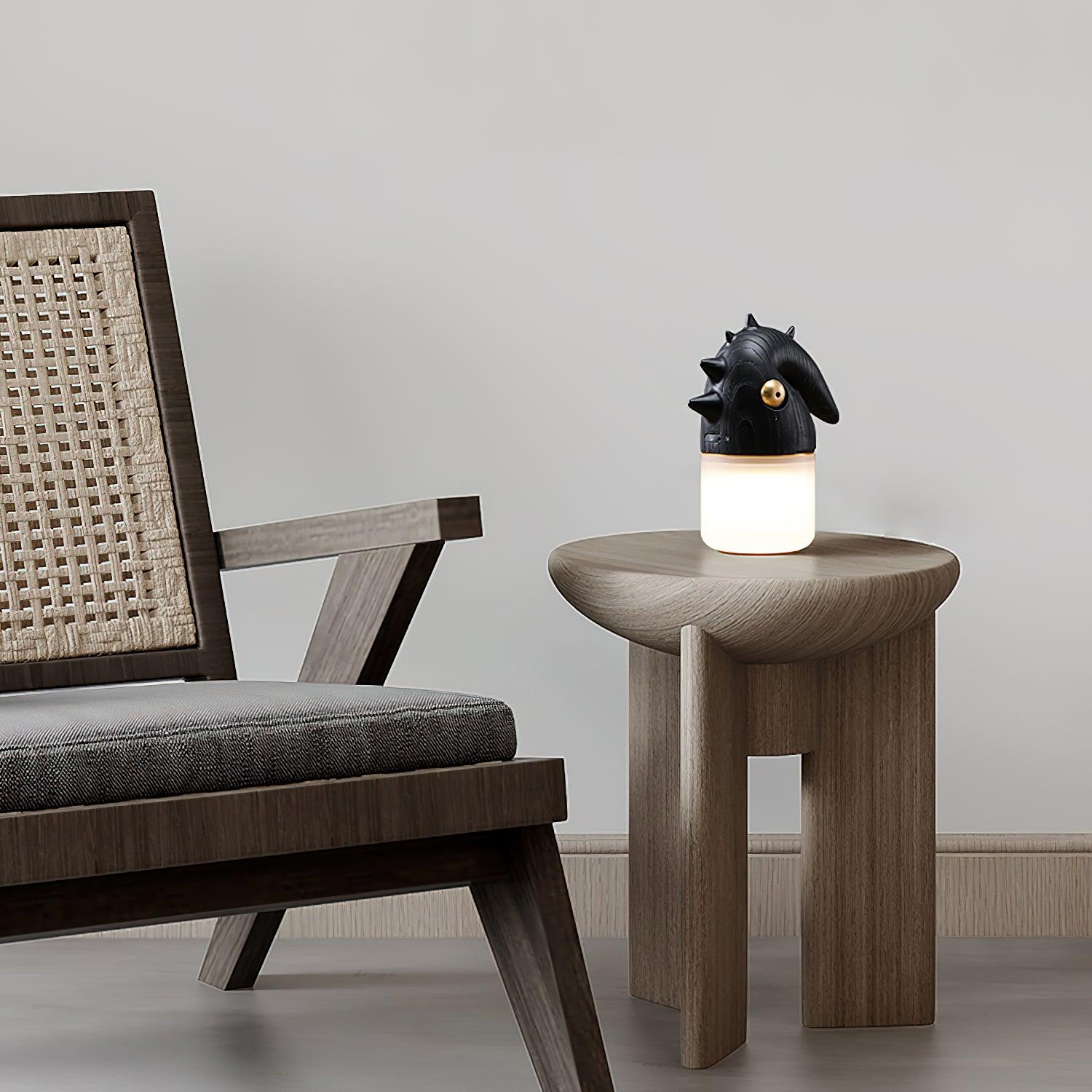 Jerry Contemporary Wood Table Lamp - Letslighting