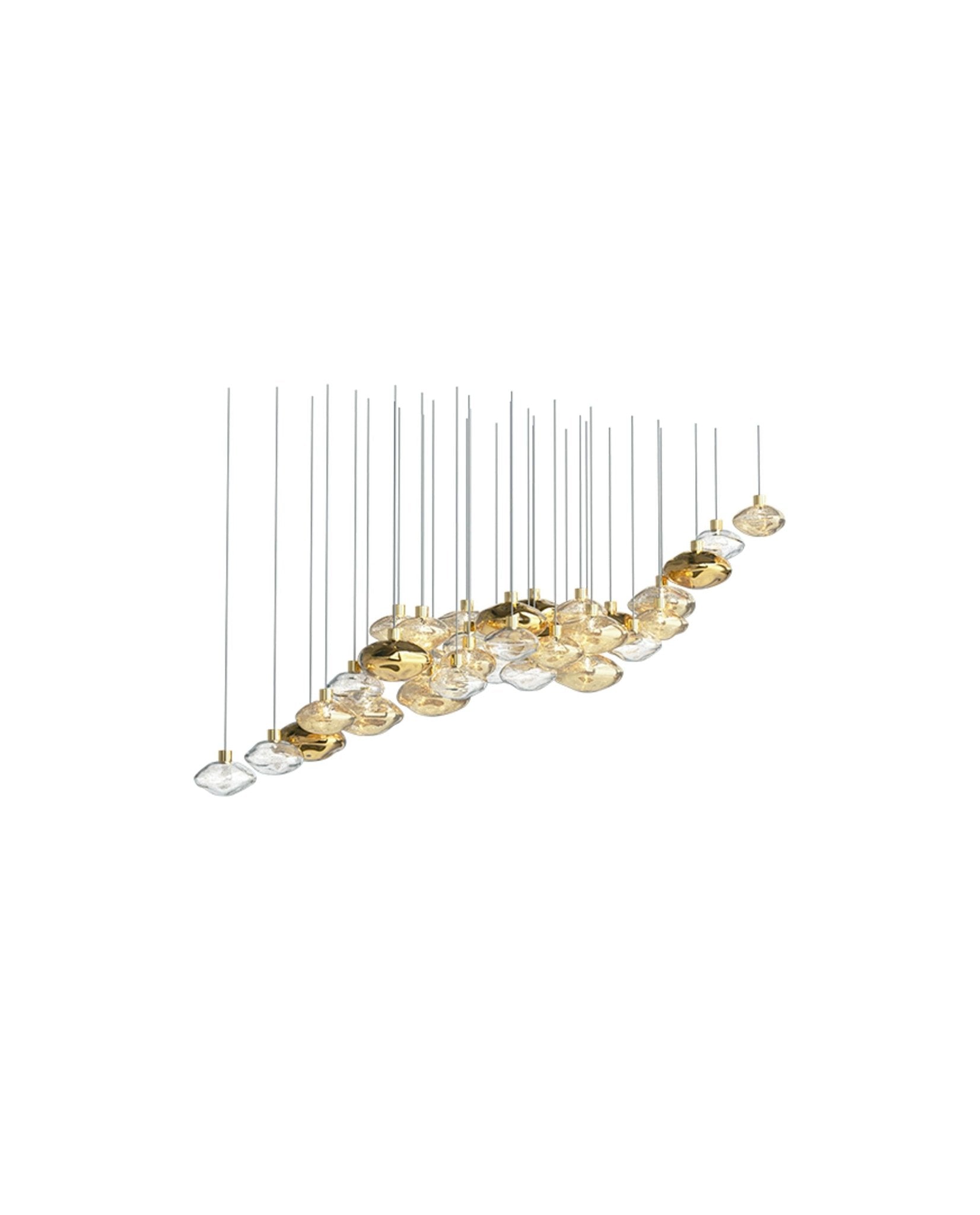 Elmarel Flowing Crystal Chandelier Stair Case - Letslighting