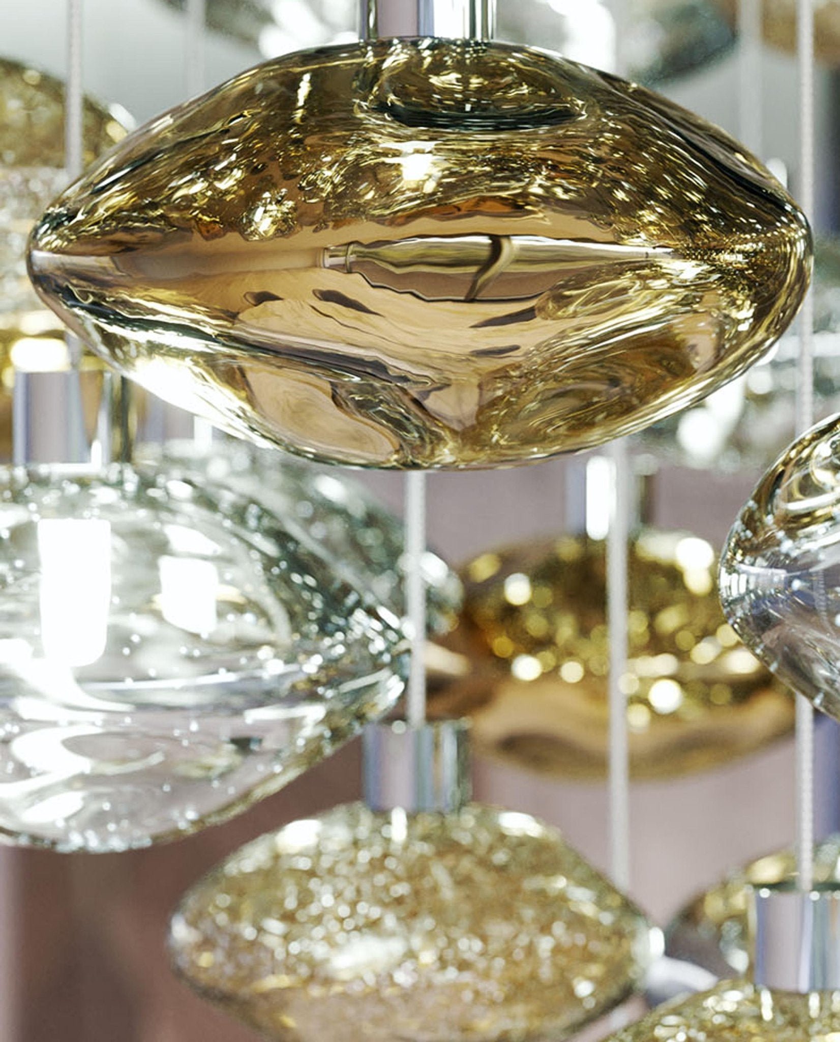 Elmarel Flowing Crystal Chandelier Stair Case - Letslighting
