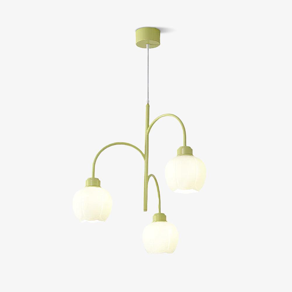 Aurora Chandelier Flower Petal Modern - Letslighting