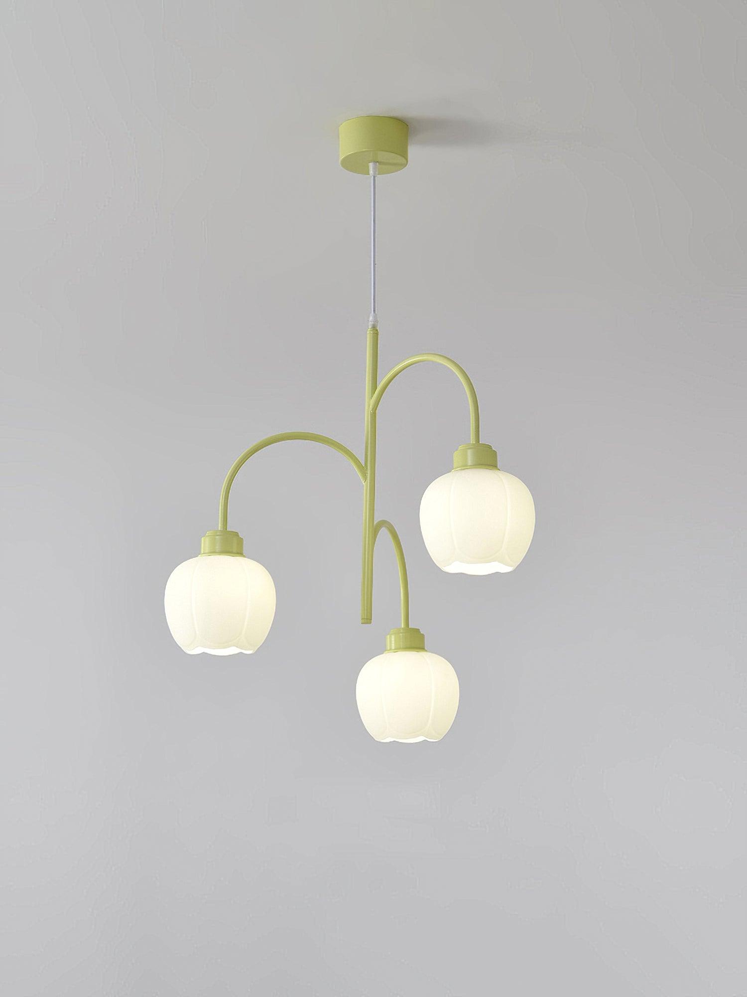 Aurora Chandelier Flower Petal Modern - Letslighting