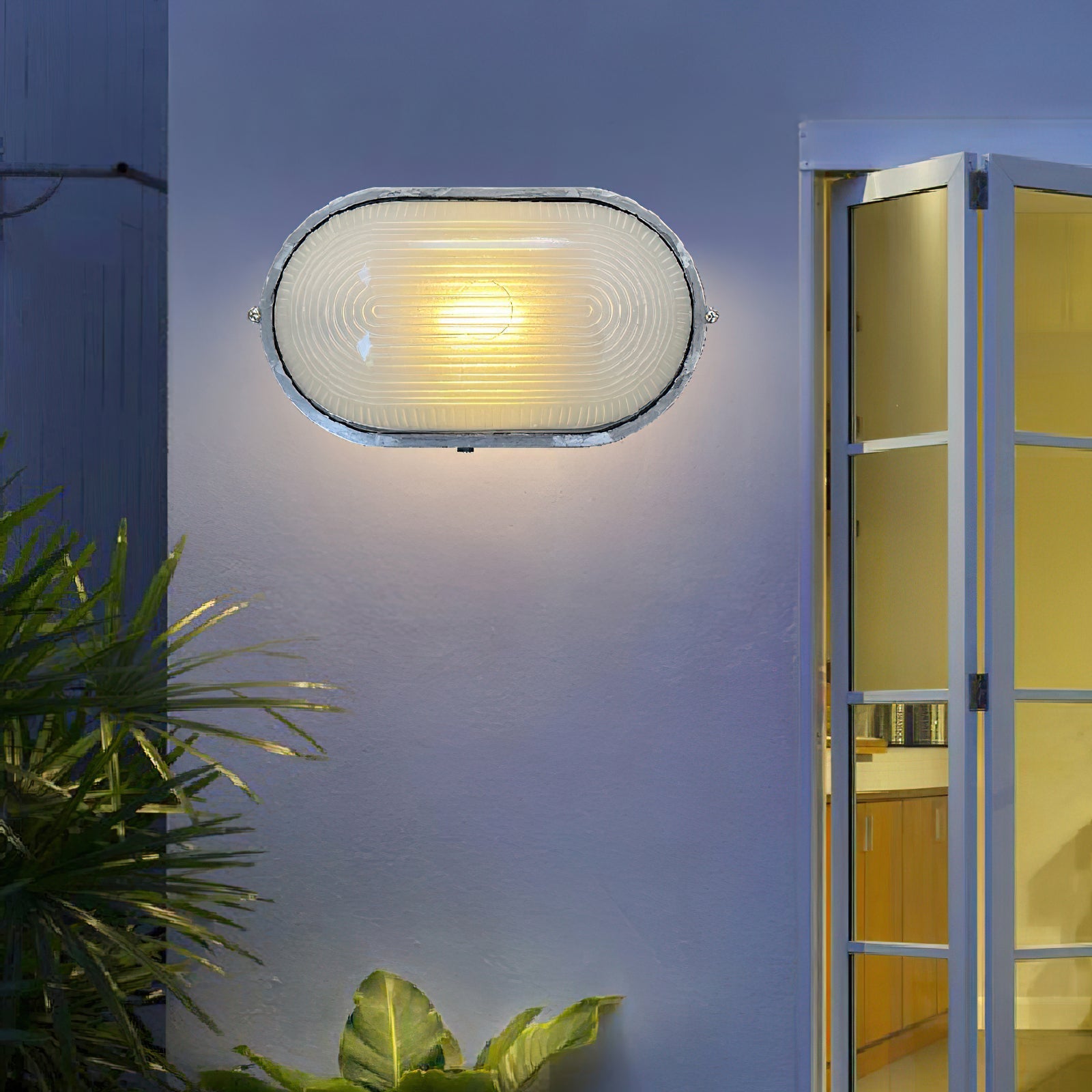 Oshaen Vintage Echo Glass Sconce Wall Lamp - Letslighting