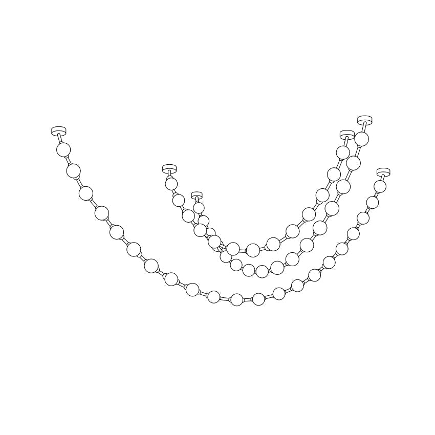 Strand Necklace Chandelier - Letslighting