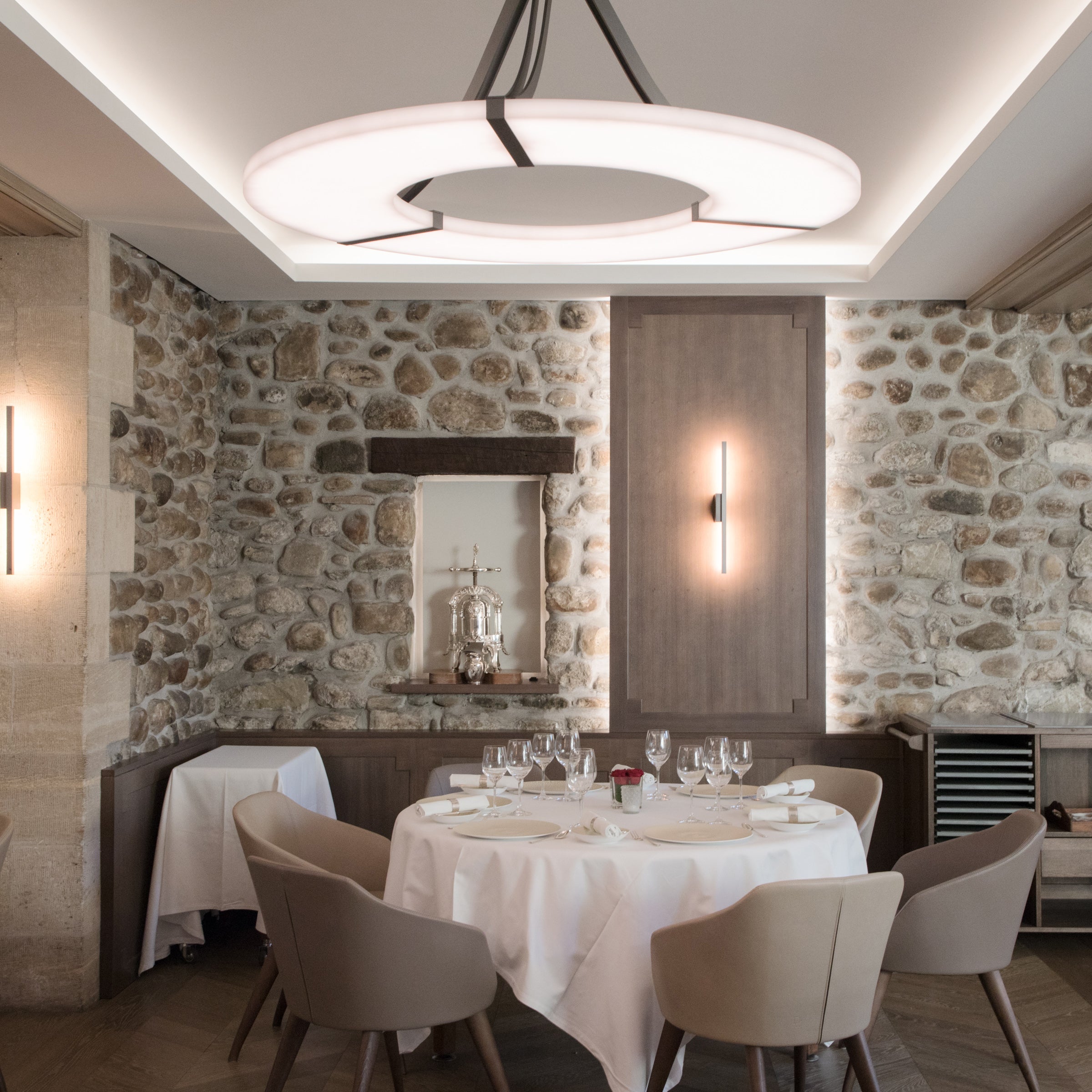 Elirionis Modern Minimalist Alabaster Chandelier - Letslighting