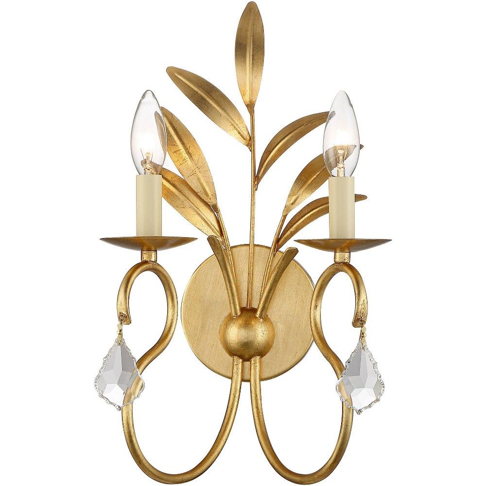 Zerinos Individual Creativity Brass Crystal Sconces Wall Lamp - Letslighting