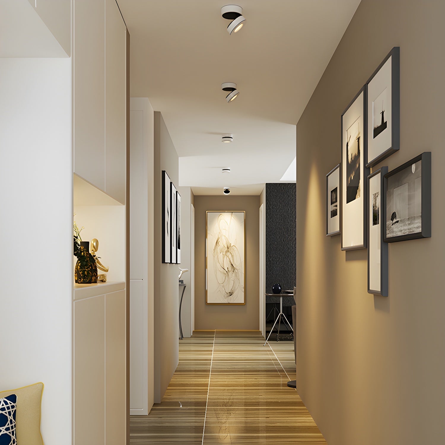 Colorara Modern Minimalist Adjustable Surface Downlight Ceiling lamp - Letslighting