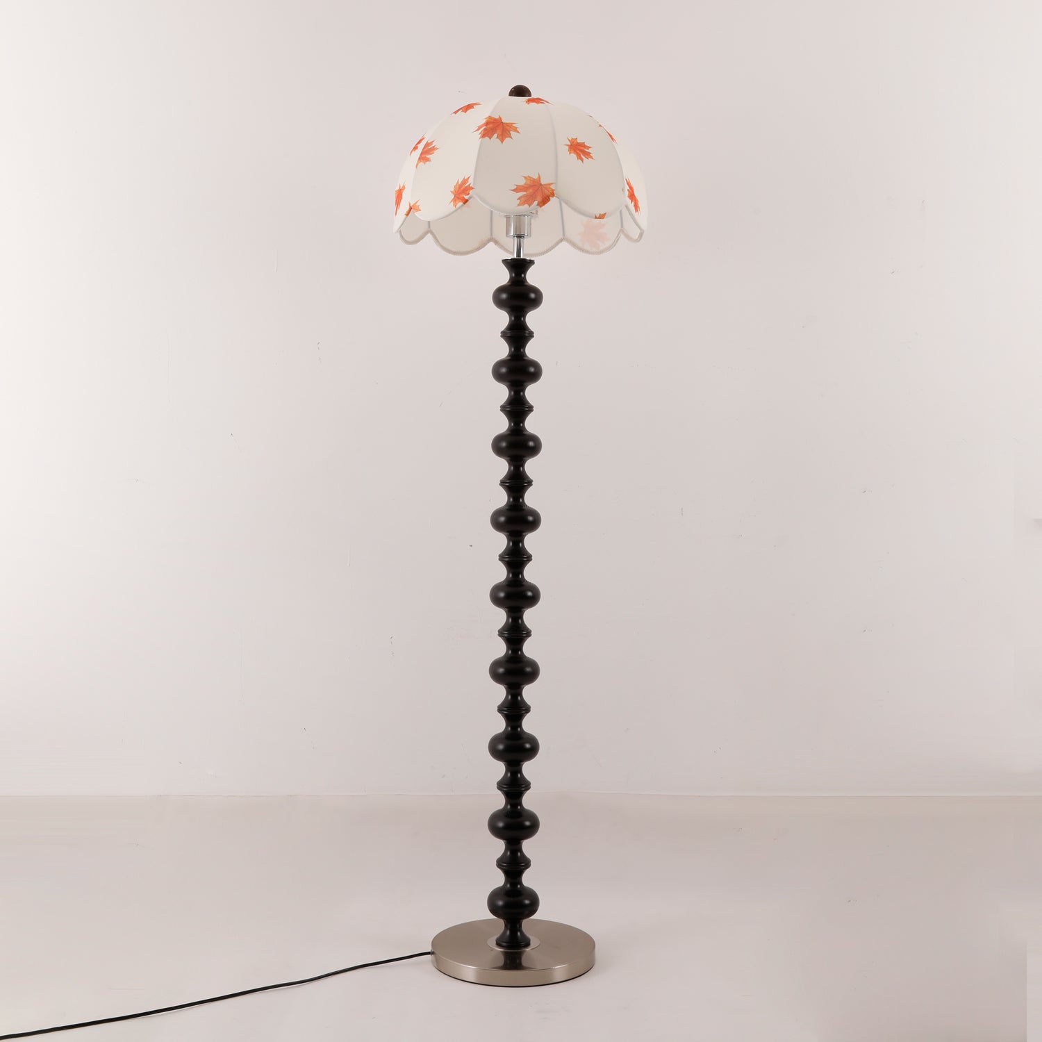 Autumn Wood Fabric Elegant Floor Lamp - Letslighting